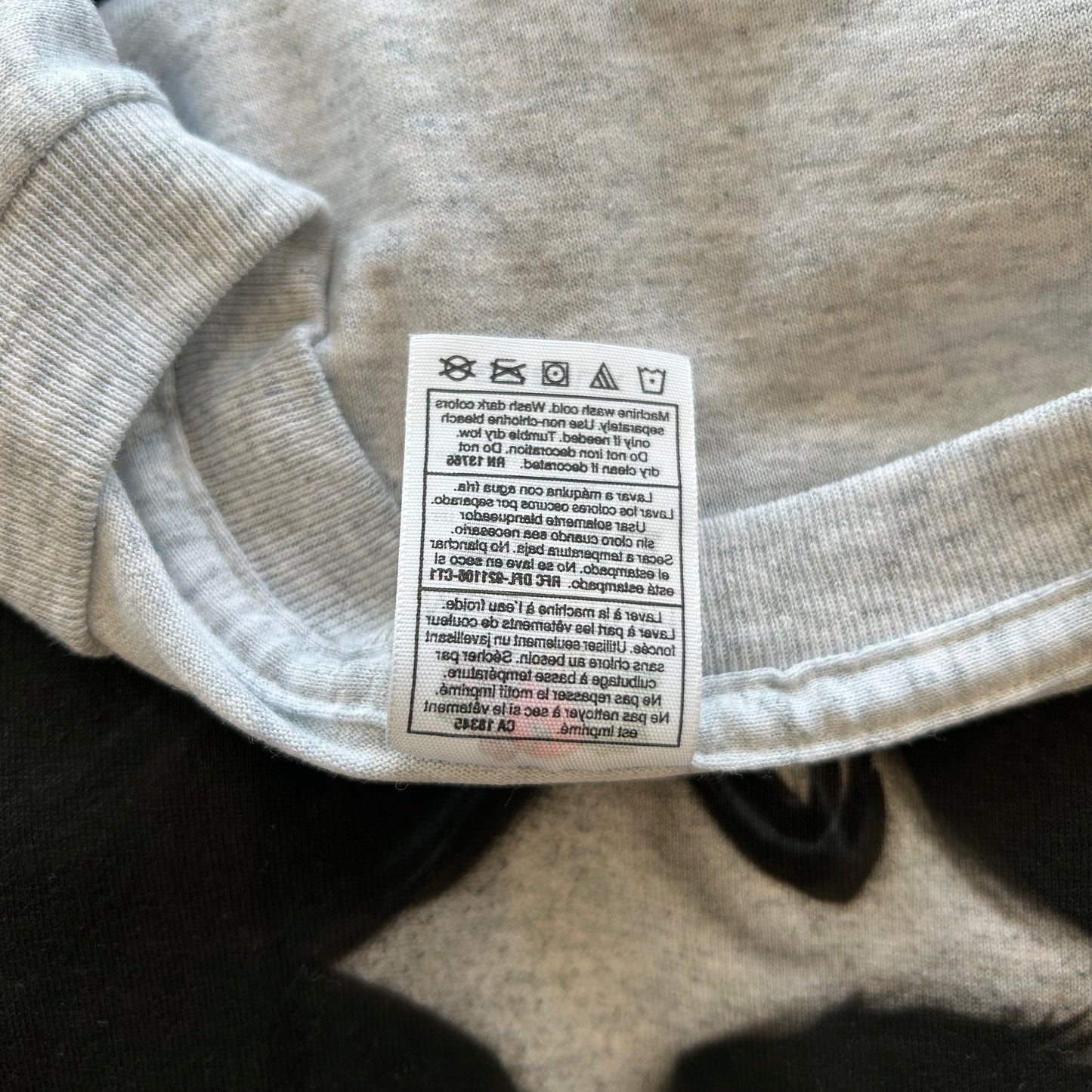 00's Jim Morrison ジム・モリソン The Doors エアブラシアートTシャツ グレー(XL)/A6421T-SO