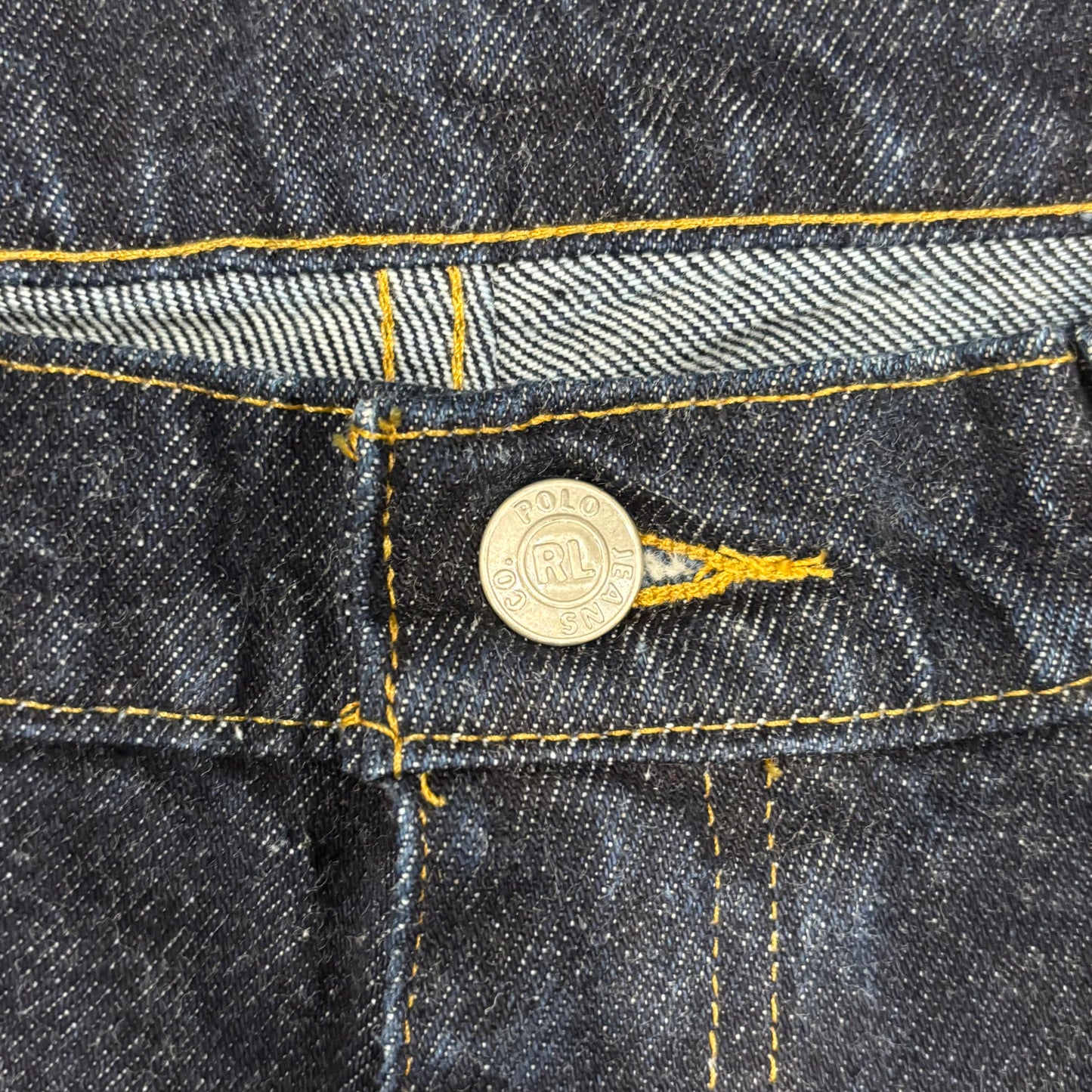 00's Polo Jeans Company RL デニムパンツ 濃紺 (36×32)/B2307P-SO