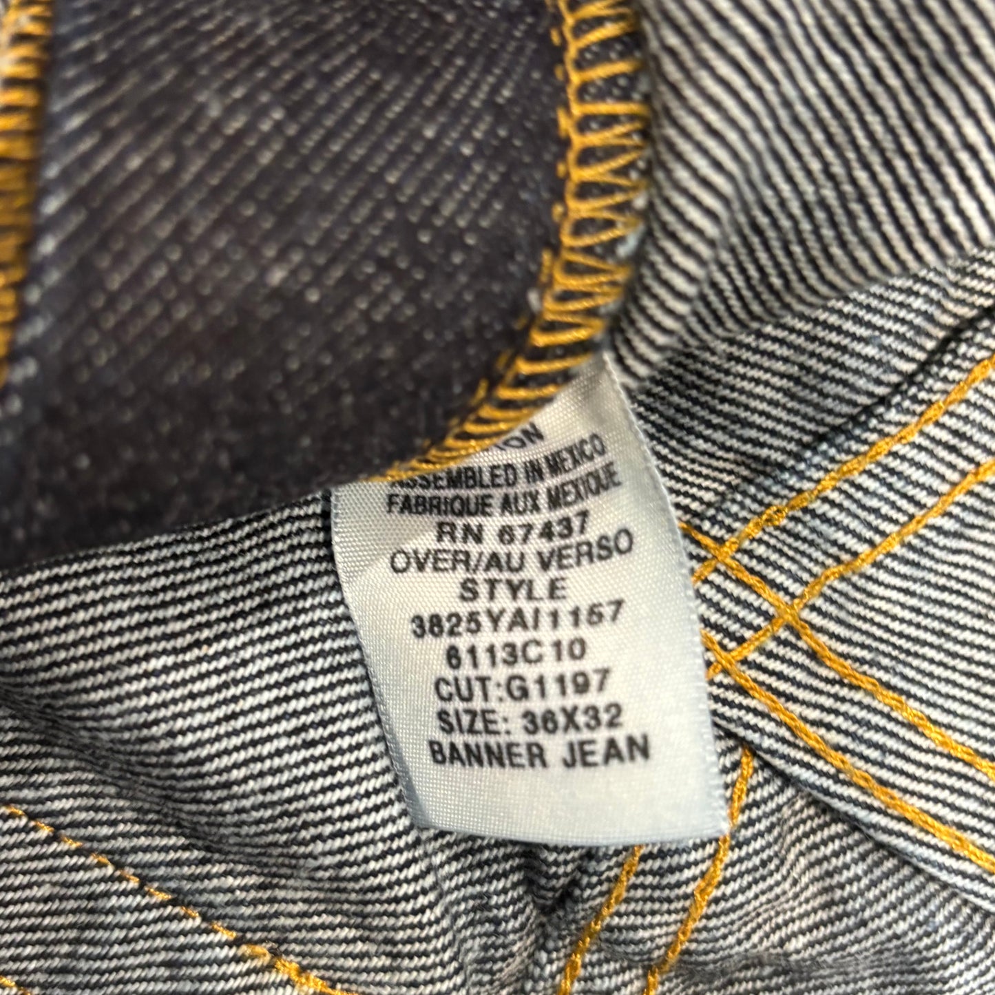 00's Polo Jeans Company RL デニムパンツ 濃紺 (36×32)/B2307P-SO