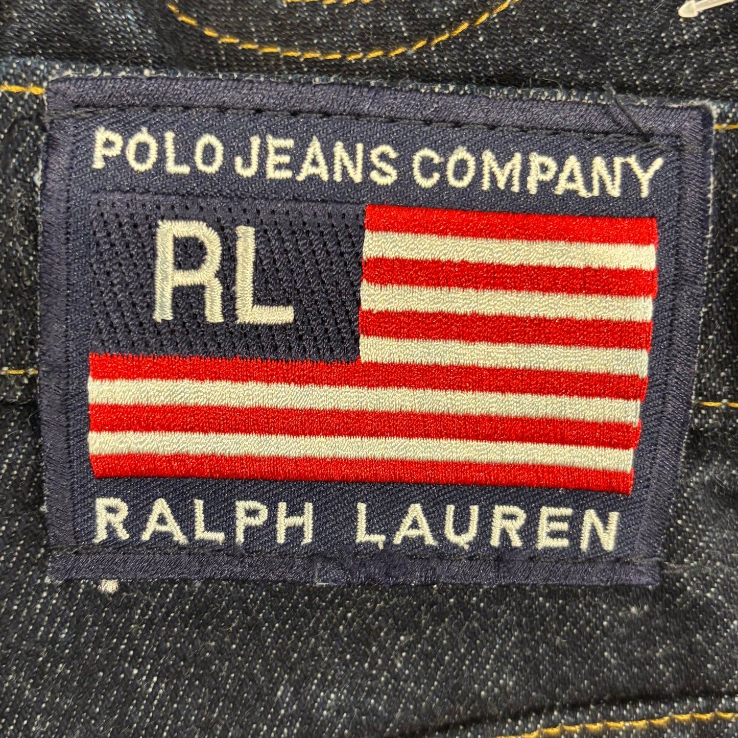 00's Polo Jeans Company RL デニムパンツ 濃紺 (36×32)/B2307P-SO
