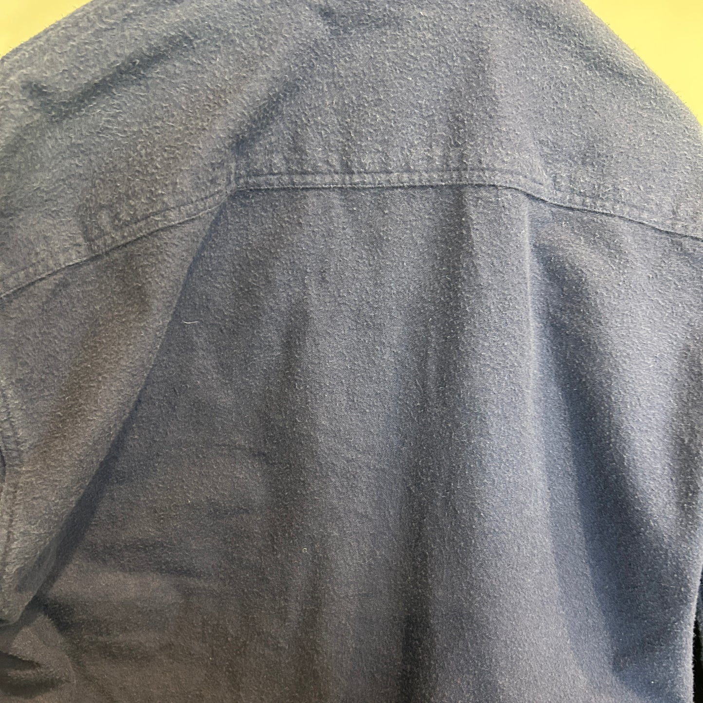 00's St.Johns'Bay シャモアクロスシャツ 紺 (M)/A8945S-SO