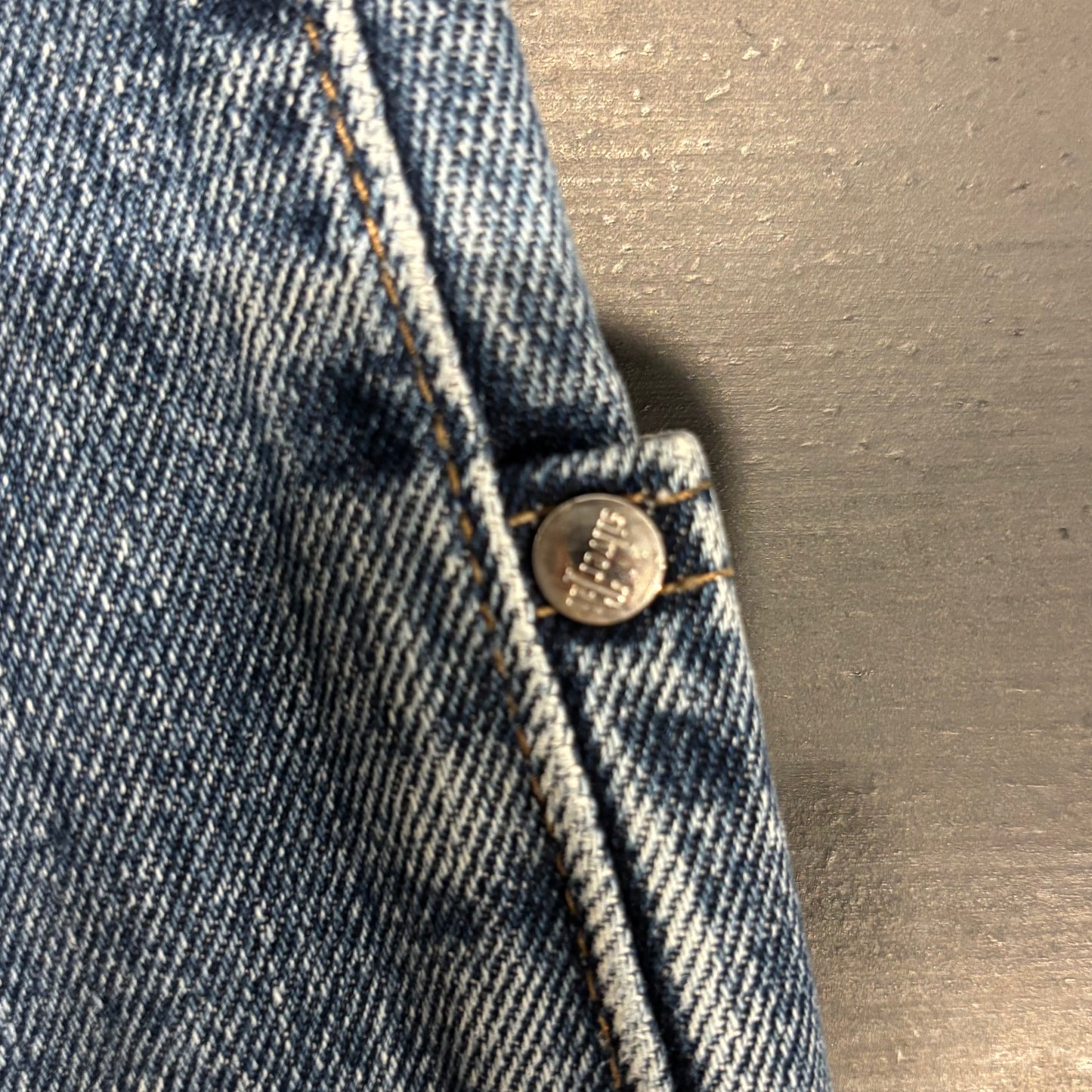 90's Levi's Silber Tab Buggy Pleated デニムパンツ 青 (36×32)/A7350P-SO