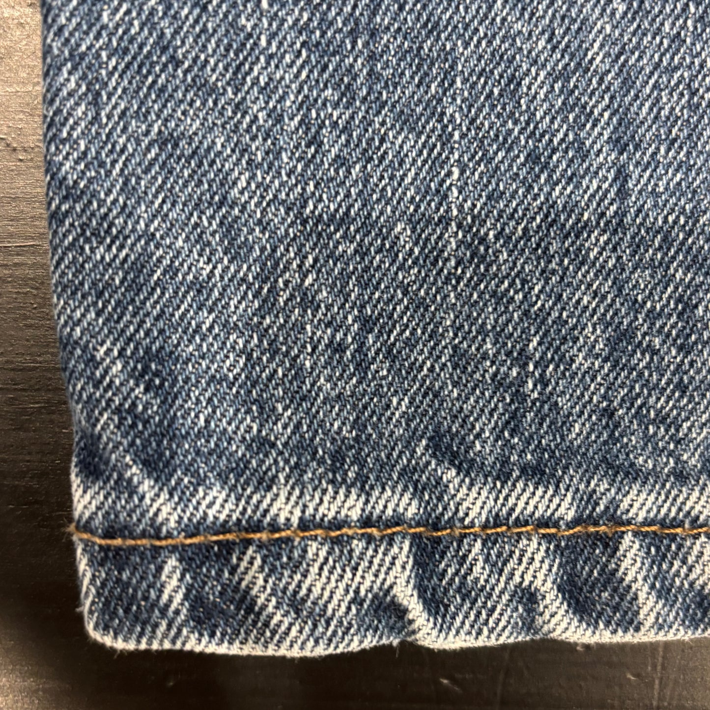 90's Levi's Silber Tab Buggy Pleated デニムパンツ 青 (36×32)/A7350P-SO