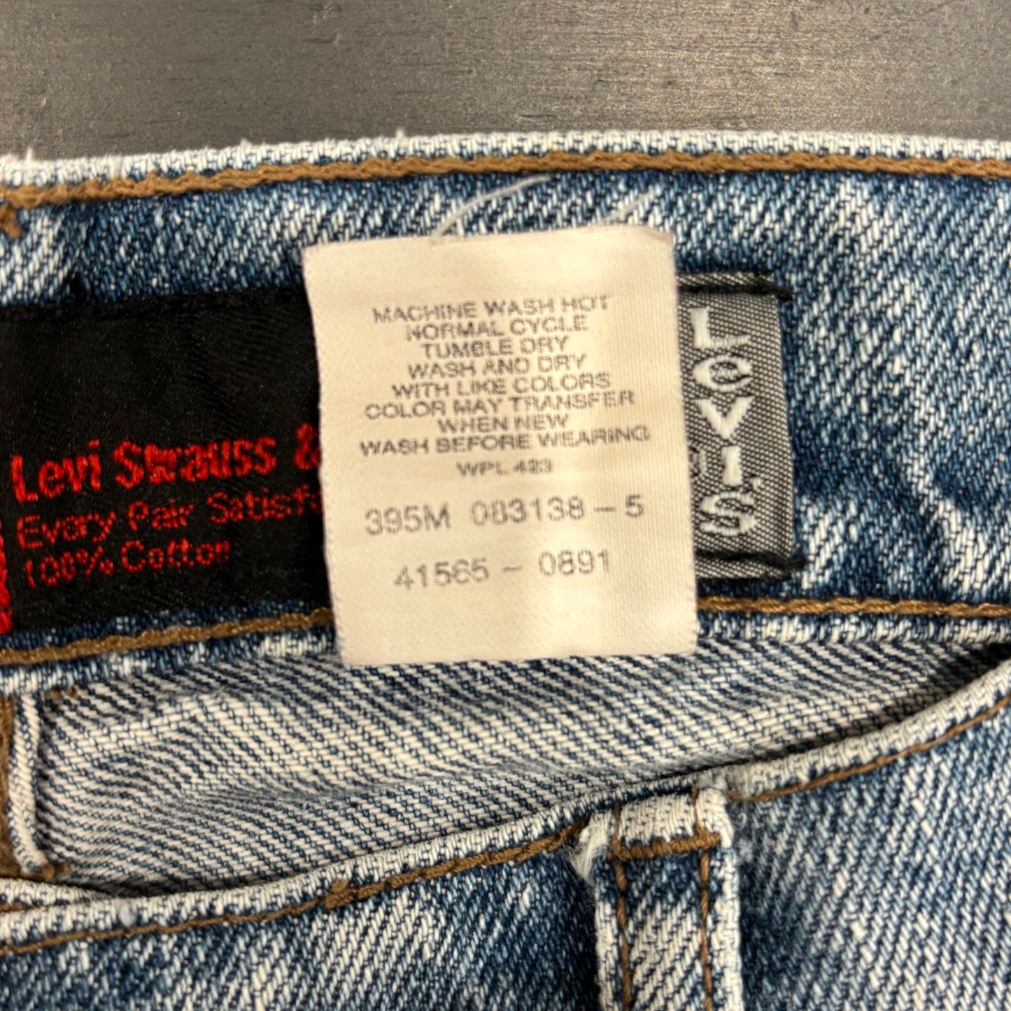 00's Levi's Silber Tab リーバイス Loose デニムパンツ 薄青 (30×30)/B1756P-SO