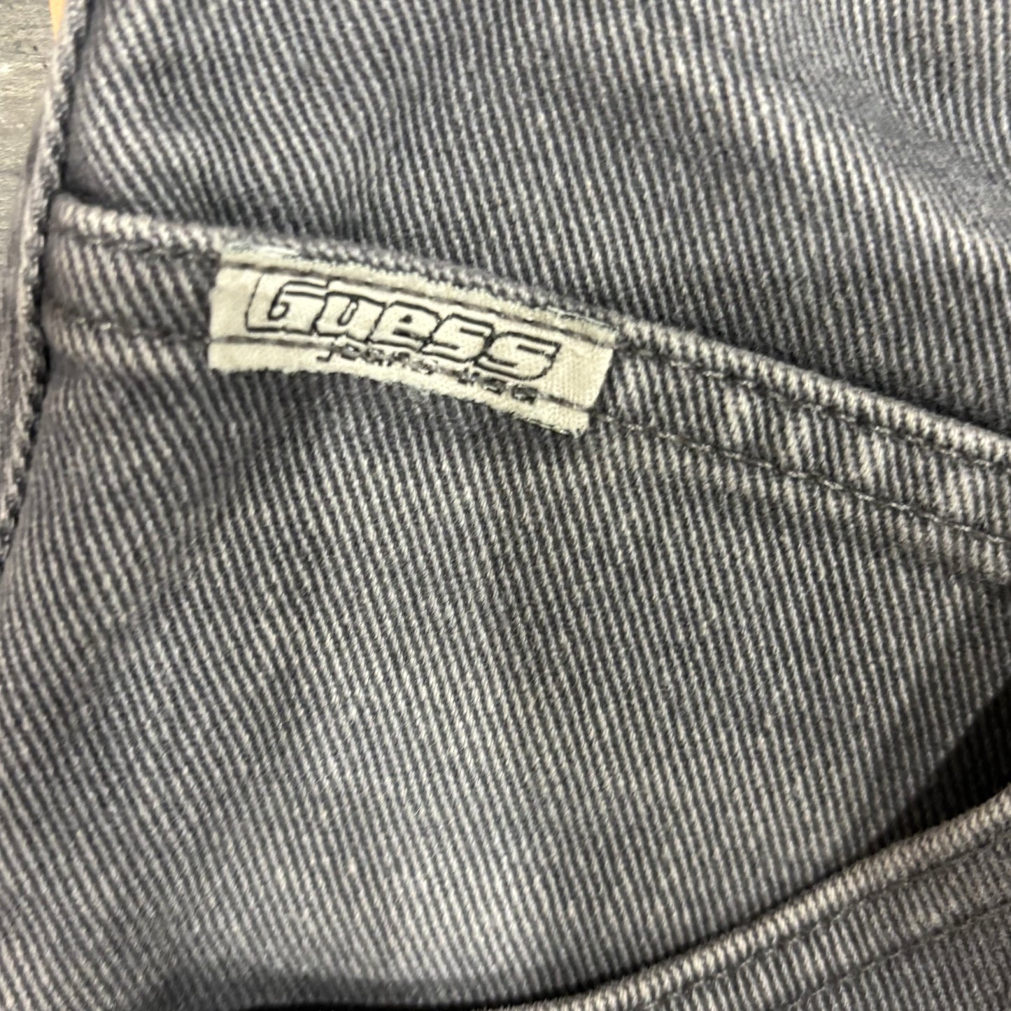 90's Guess Jeans USA デニムパンツ グレー (34×34)/B1913P-SO