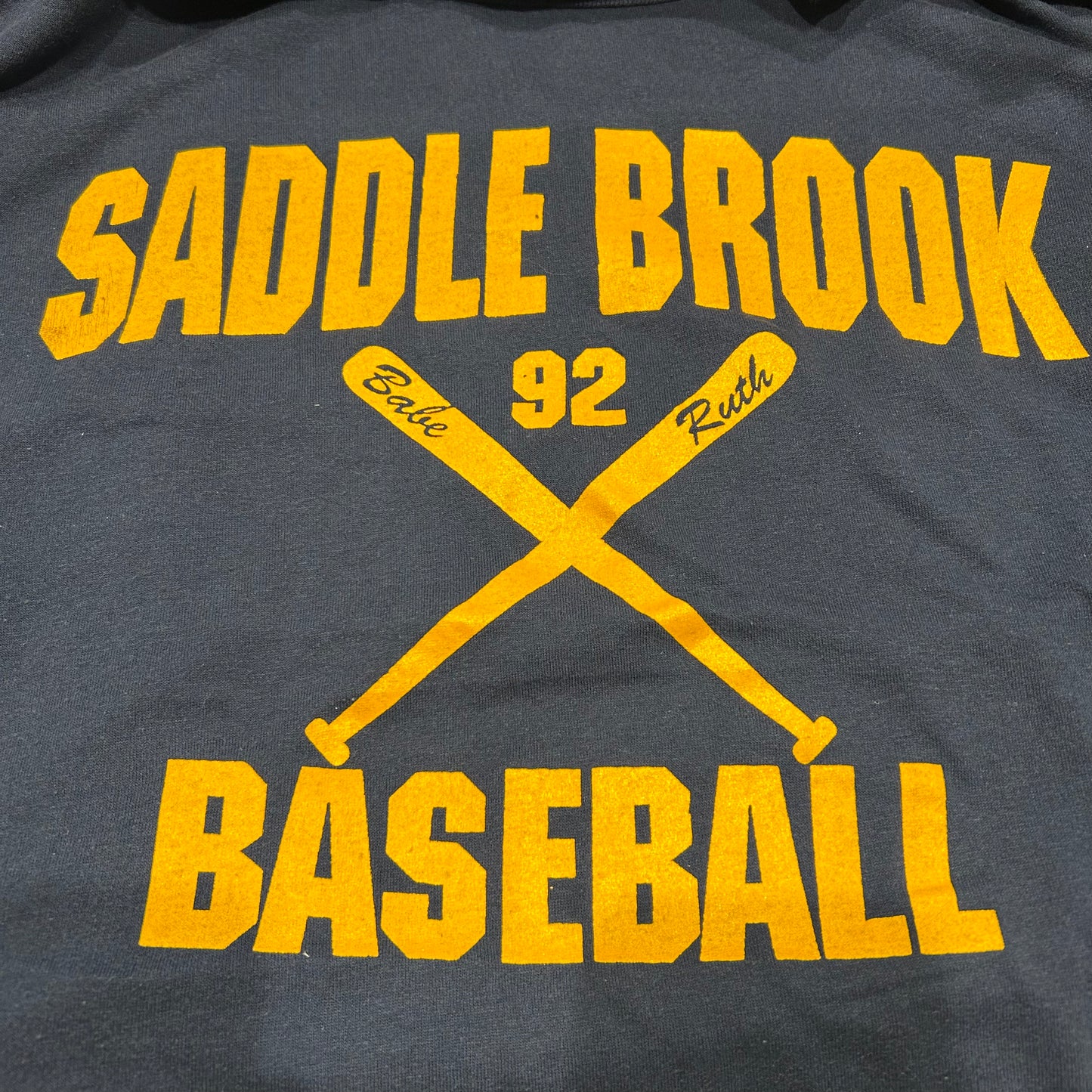 80's Russel athletic "SADDLE BROOK BASEBALL" Tシャツ (XL)/A6938T-SO