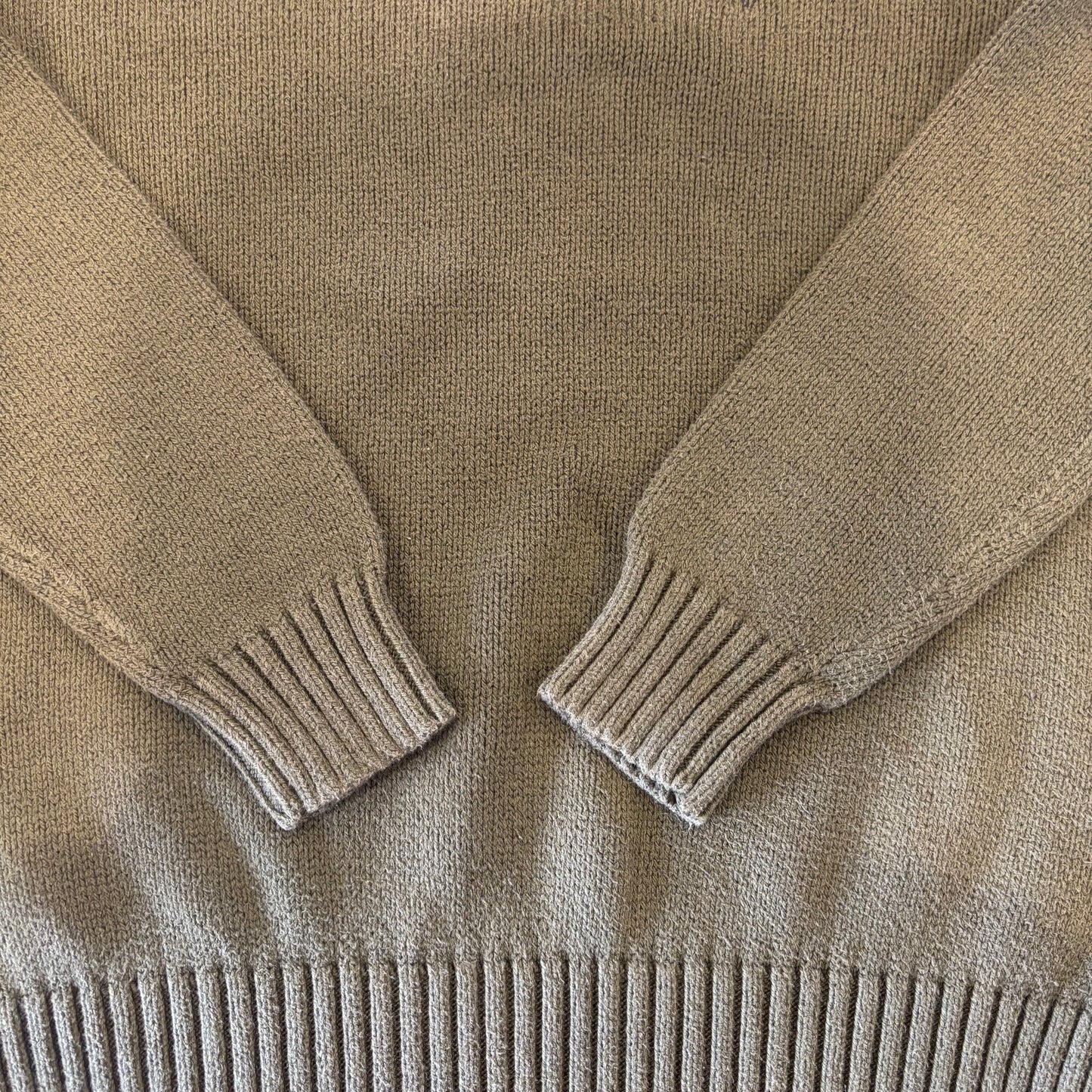 00's Polo by Ralph Lauren コットンニット カーキ (S)/B1454S-SO