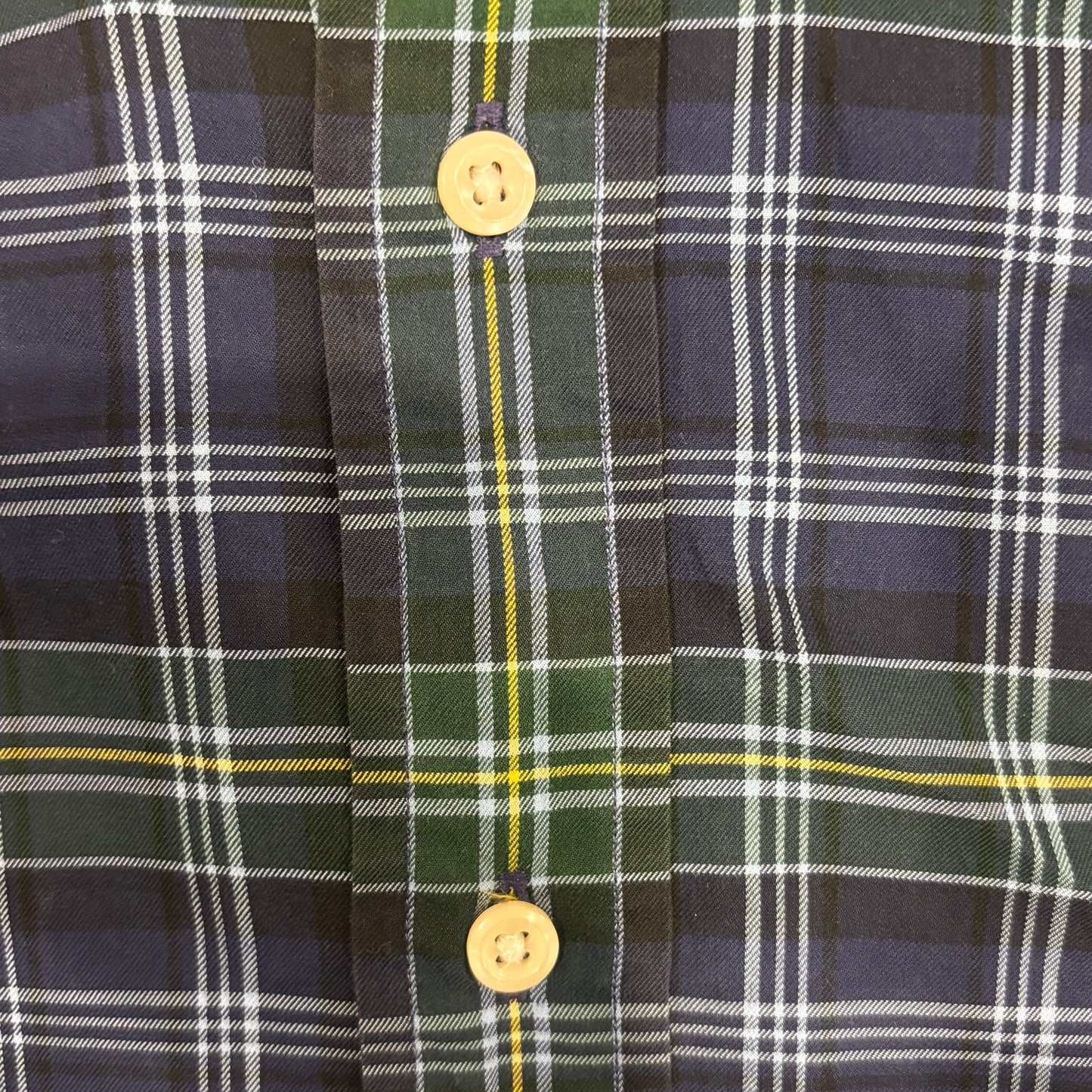 00's Ralph Lauren ラルフローレン チェックシャツ CRASSIC FIT 青緑黄白 (XL)/A2339SH-SO