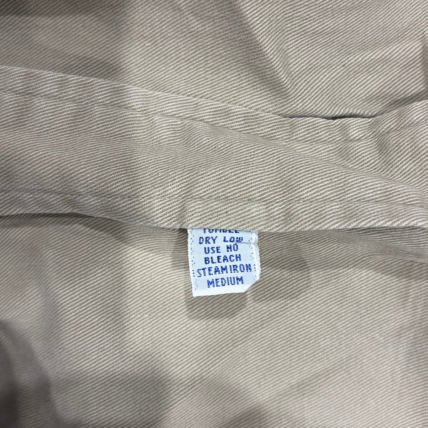 00's Ralph Lauren ラルフローレン 無地シャツ ベージュ (L)/A7944SH-SO