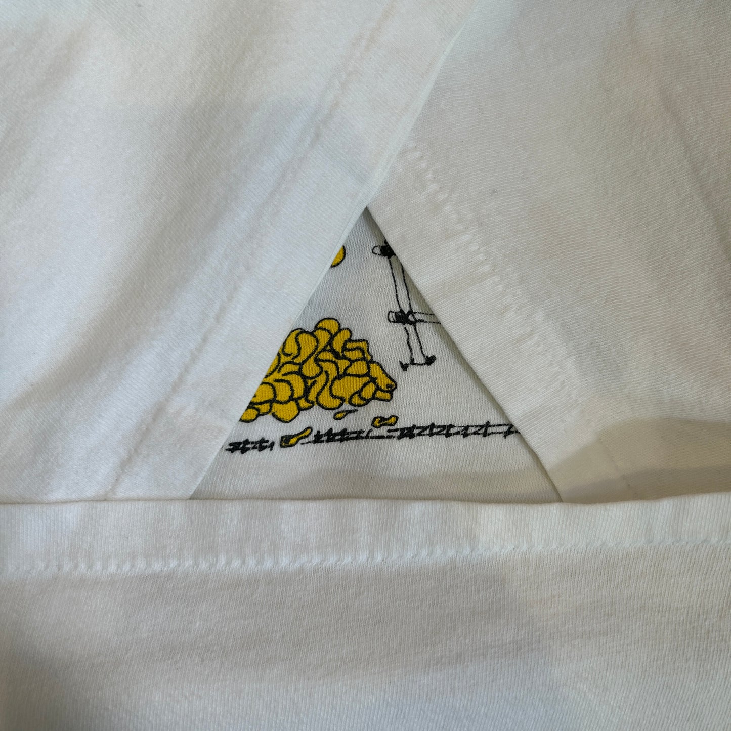 90's カリフォルニア州立ポリテクニック大学 学生ラジオ マーチャンダイズTシャツ 白 ONEITA(XL)/B2721T-SO