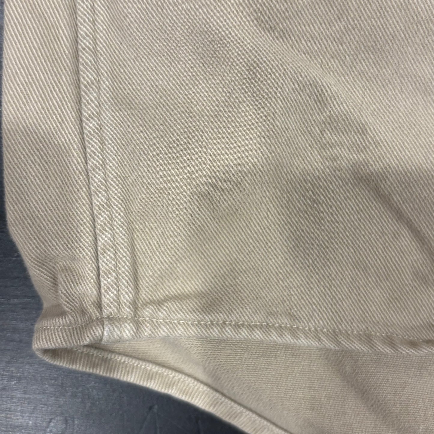 00's Ralph Lauren ラルフローレン 無地シャツ ベージュ (L)/A7944SH-SO
