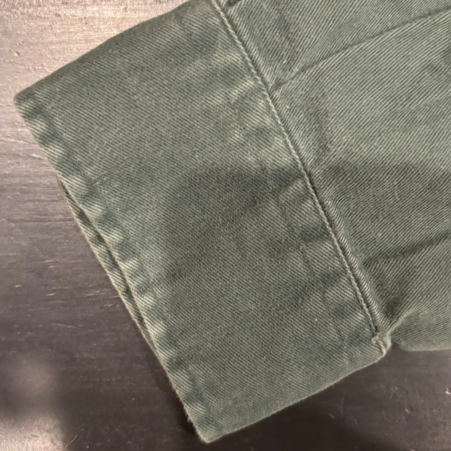 00's Ralph Lauren ラルフローレン 無地シャツ 緑 (L)/SA7957SH-SO