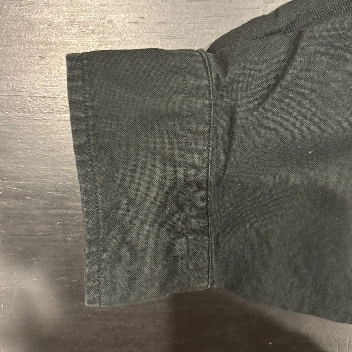 00's Ralph Lauren ラルフローレン 無地シャツ 黒 (XL)/A7920SH-SO