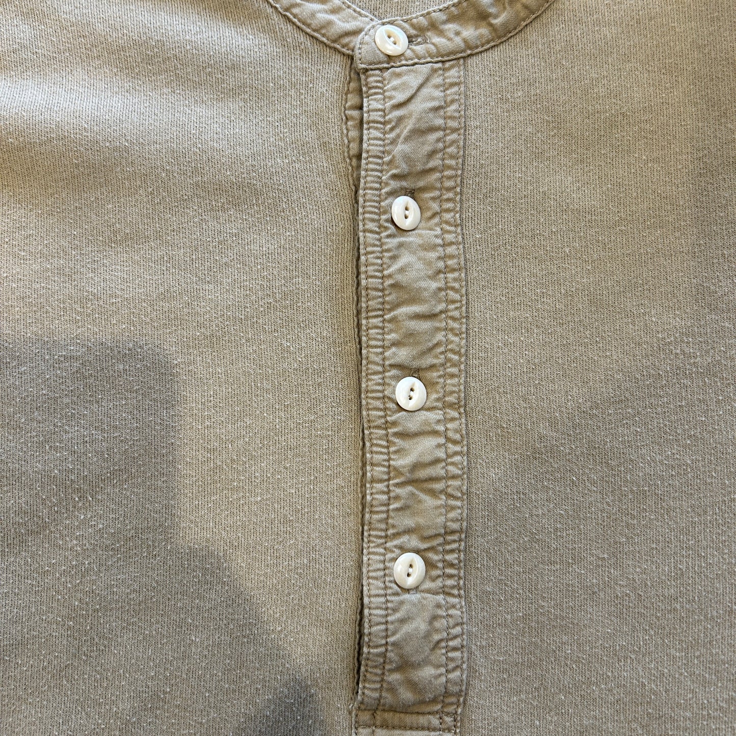 00's Polo Ralph Lauren ラルフ 裏フリースヘンリーネック カットソー (L)/B2985T-SO