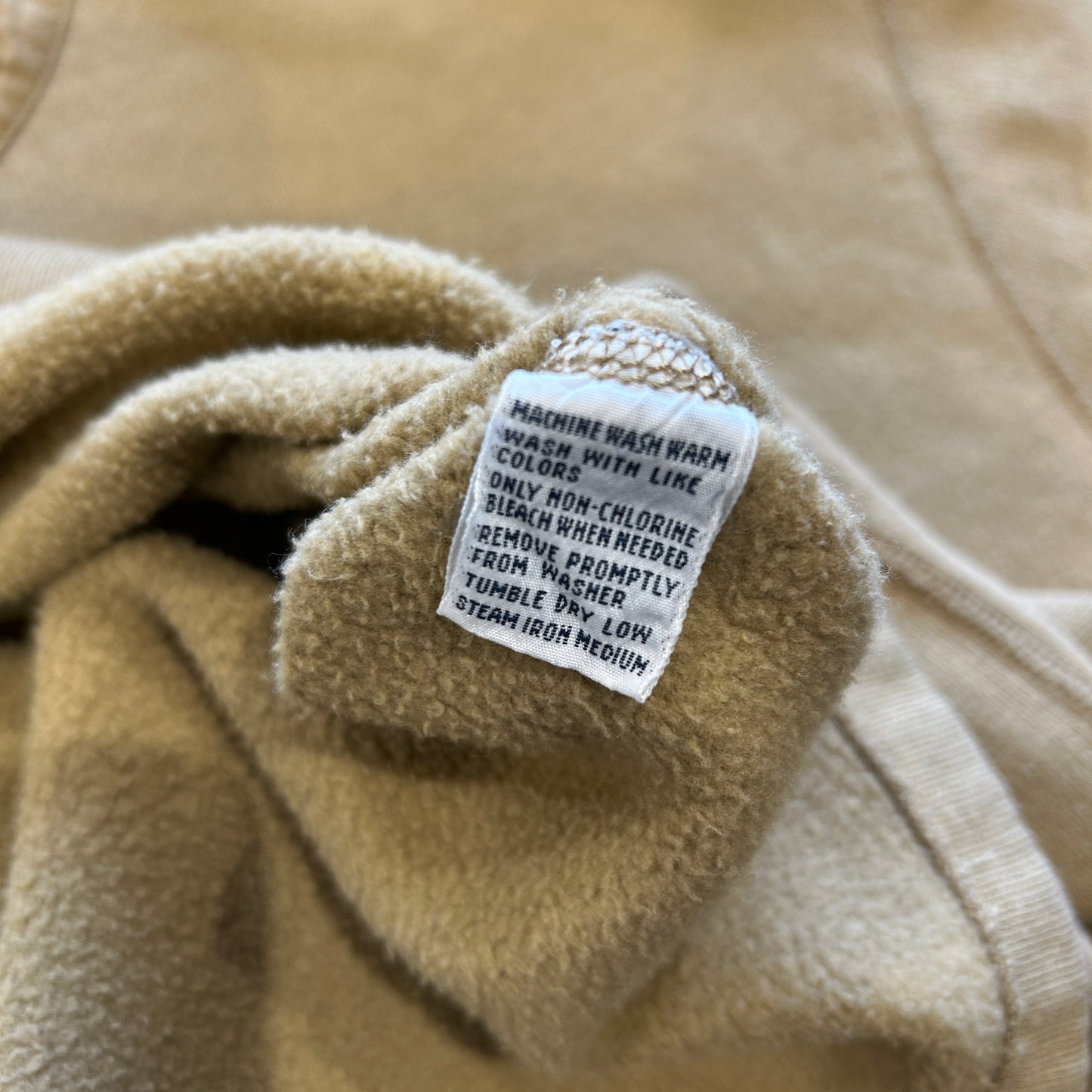 00's Polo Ralph Lauren ラルフ 裏フリースヘンリーネック カットソー (L)/B2985T-SO