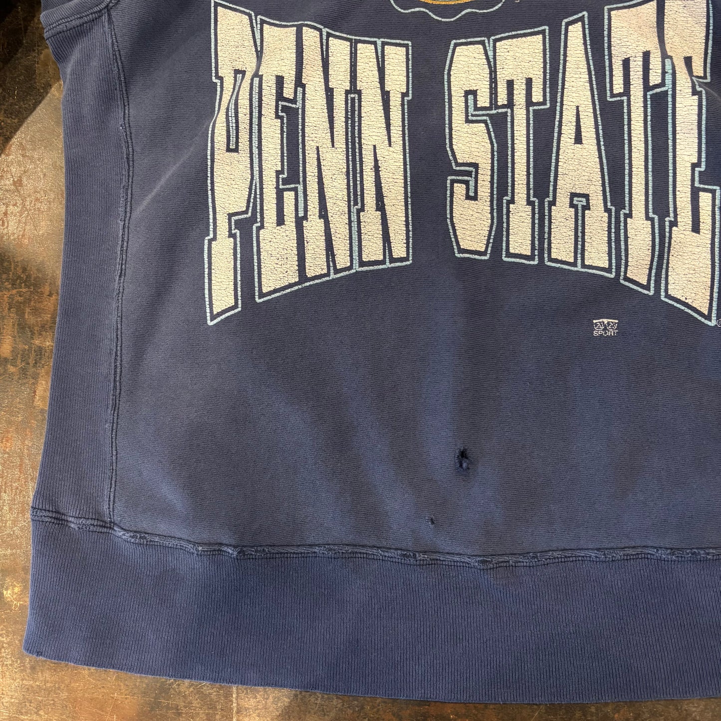 90's Hanes リバースウィーブタイプ PENN STATE カレッジ スウェット ネイビー L /B2353R-SO