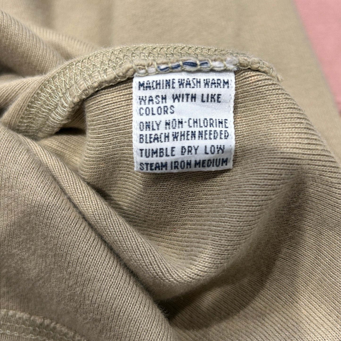 Polo Ralph Lauren ラルフローレン ヘンリーネックカットソー ロンT (XL)/A2470T-SO
