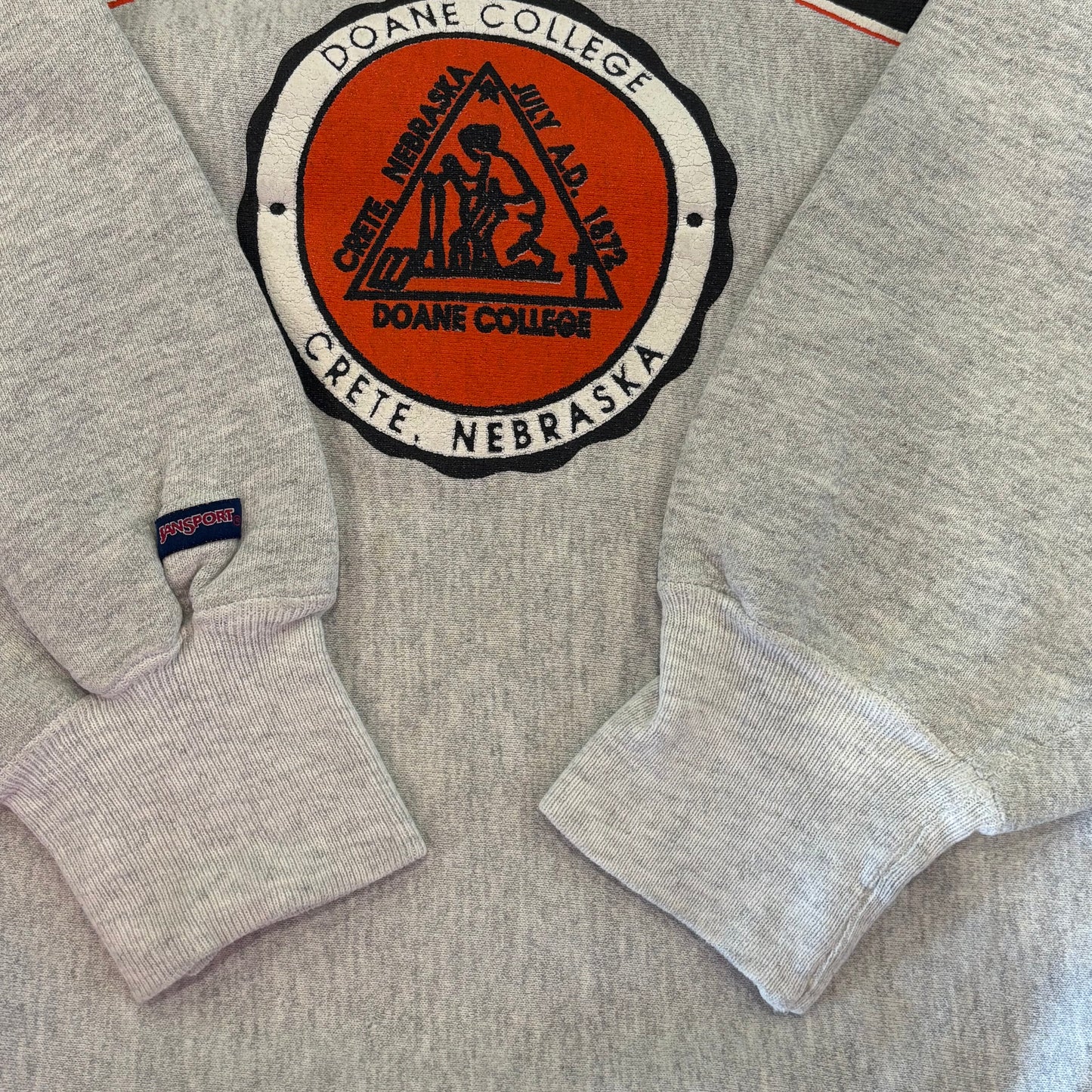 90's DOANE カレッジスウェット グレー (XL)/B0700S-SO