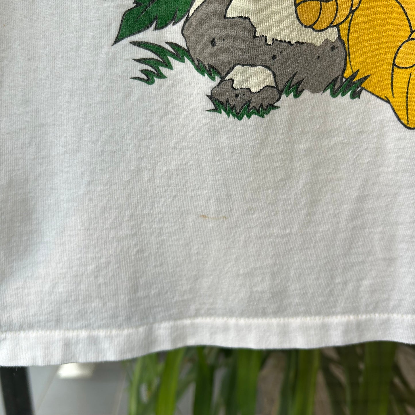 90's Disney DESIGNS ライオンキング "HAKUNA MATATA" Tシャツ オフホワイト(L/XL)/A6542T-SO