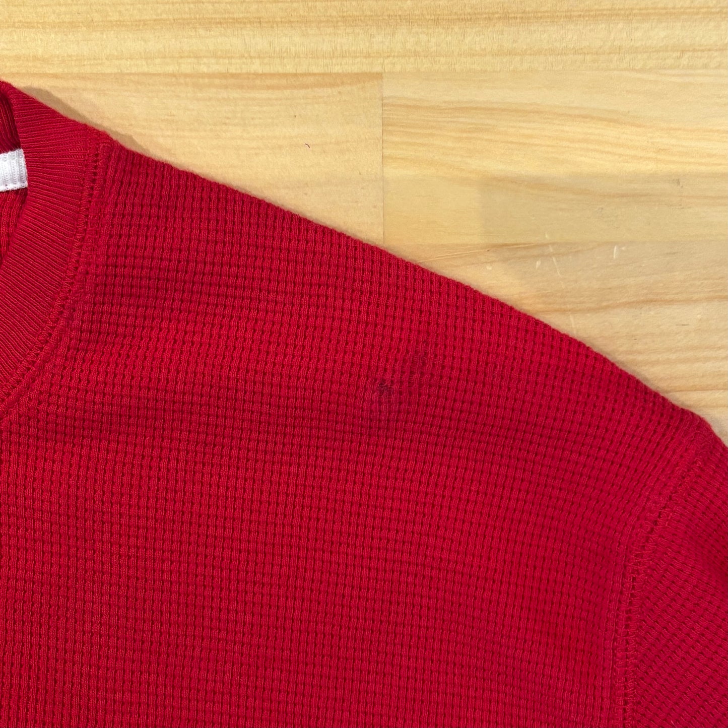 POLO RALPH LAUREN サーマルシャツ 赤 (L)/B1347T-SO