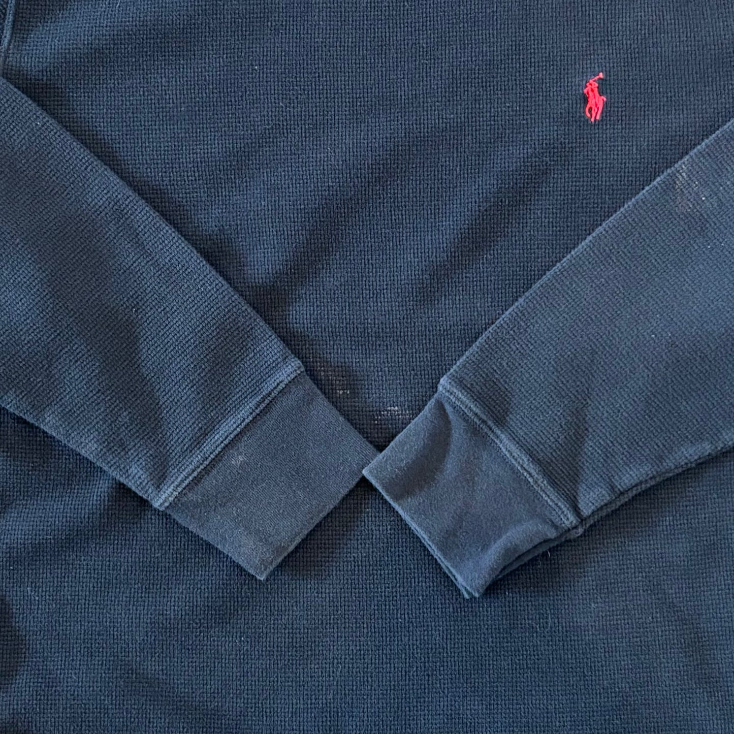 POLO RALPH LAUREN サーマルシャツ 黒 (L)/B1342T-SO