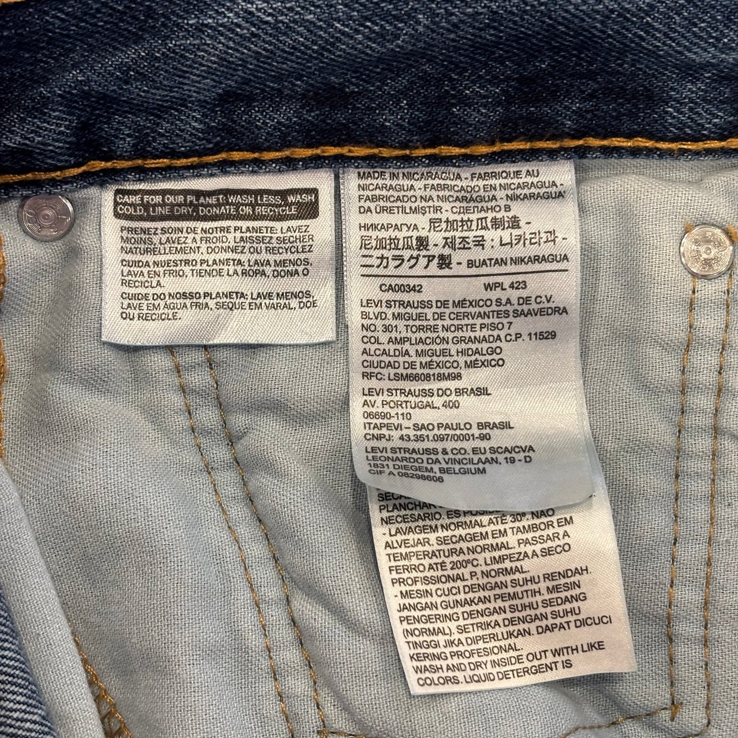 00's Levi's 550 デニムパンツ ブルー (W34×L30)/B1212P-SO