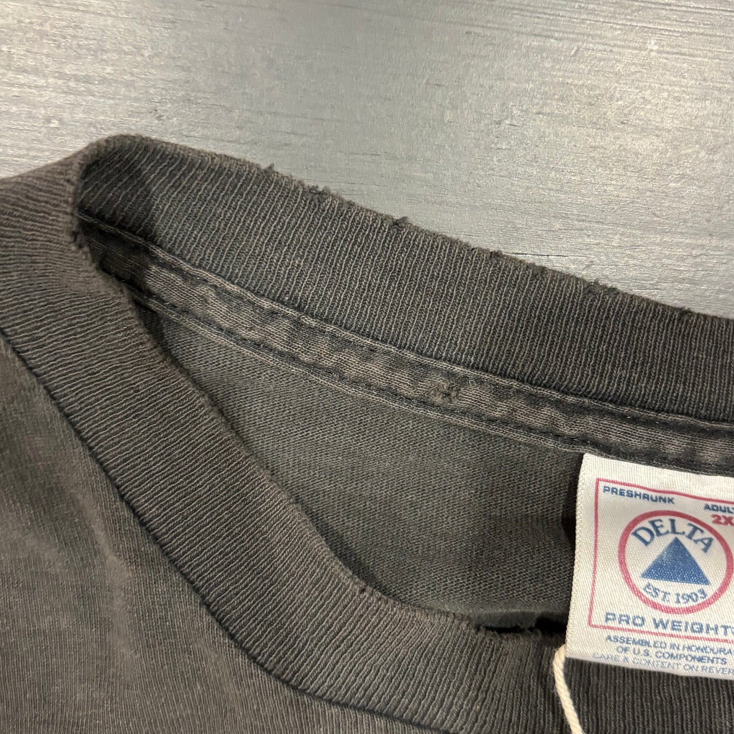 00's DELTA バットマン キャラクターロングTシャツ 黒 (2XL)/A6512T-SO
