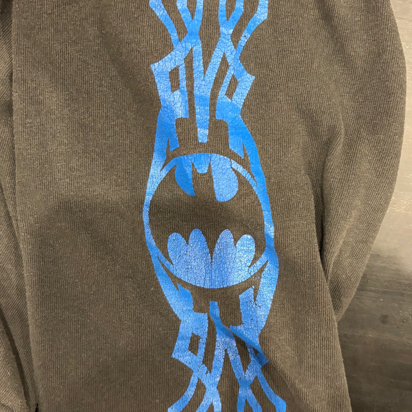 00's DELTA バットマン キャラクターロングTシャツ 黒 (2XL)/A6512T-SO