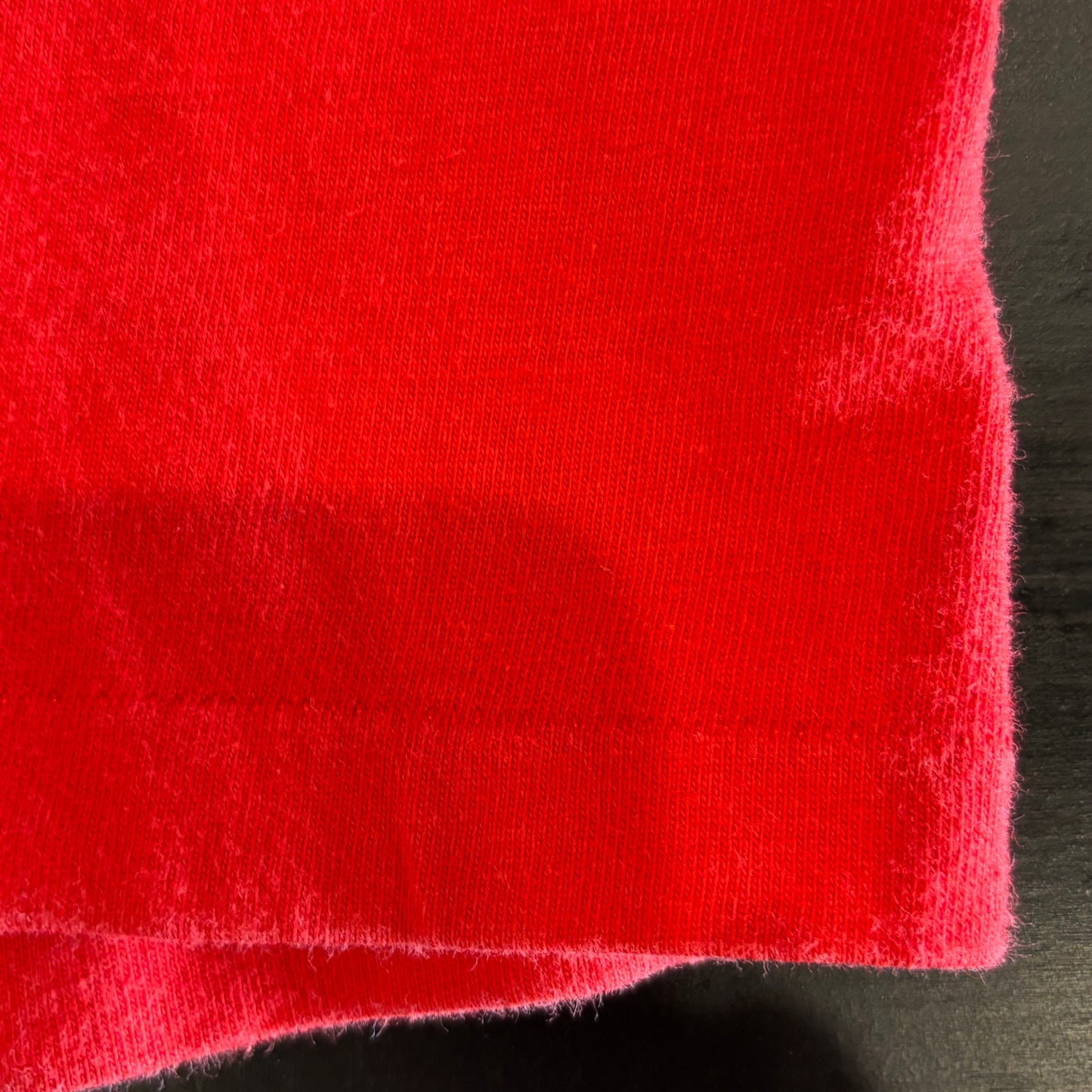 80's NIKE ナイキ ロゴ ロングTシャツ 赤 (M)/A8096T-SO