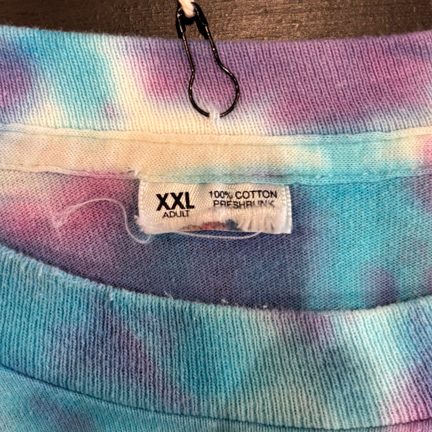 90's Fruit Of The Loom KISS バンドTシャツ 白紫水色 (XXL)/A6978T-SO