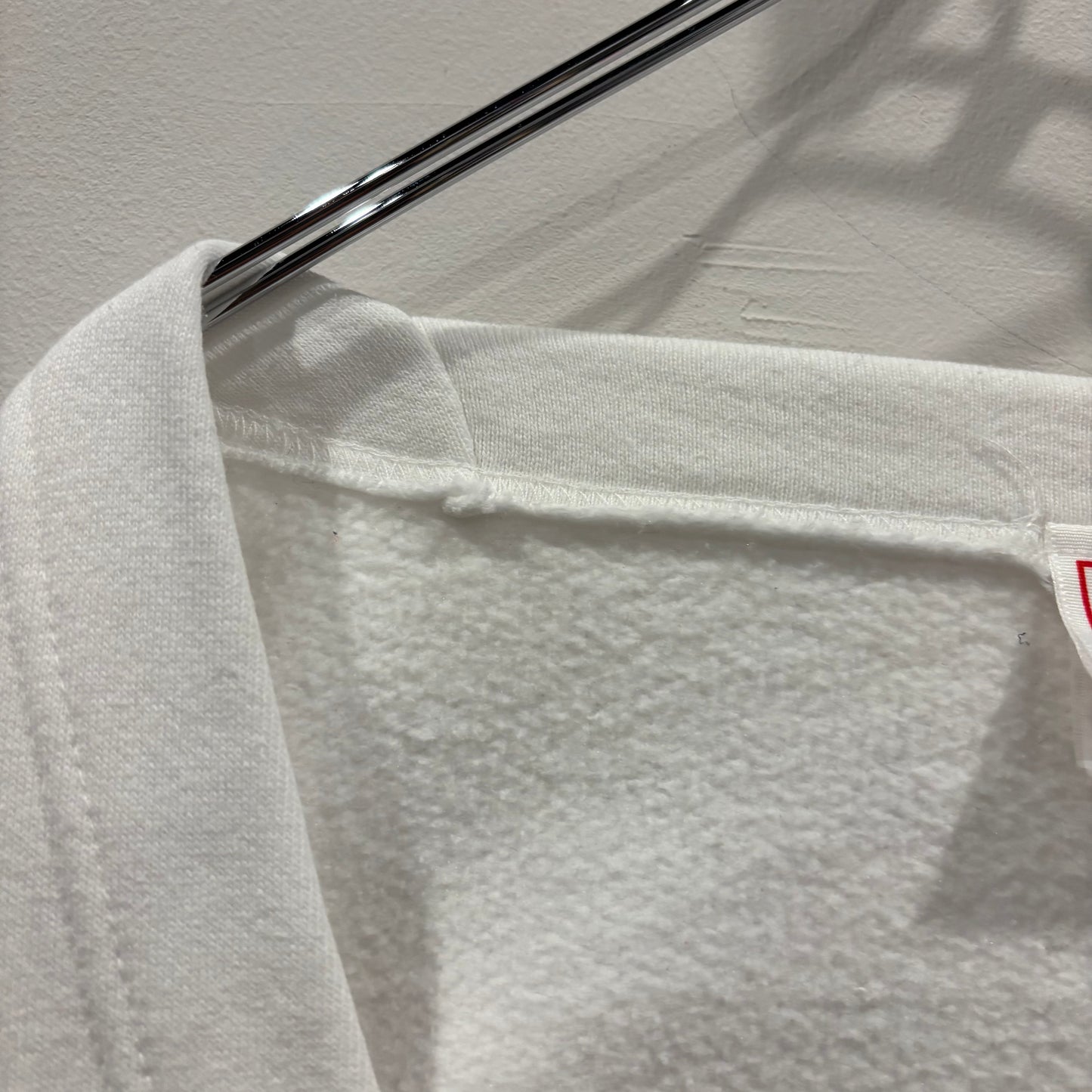 90's Disney ディズニー Mickey Mouse ミッキー スウェットカーディガン 白 (サイズ不明)/A7768S-SO