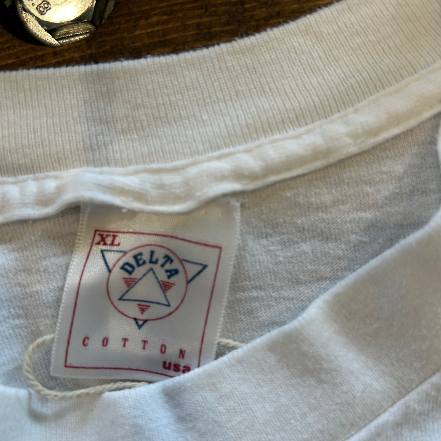 90's DELTA Orland Magic Budweiser Tシャツ NBA 白(XL)/B2078T-SO