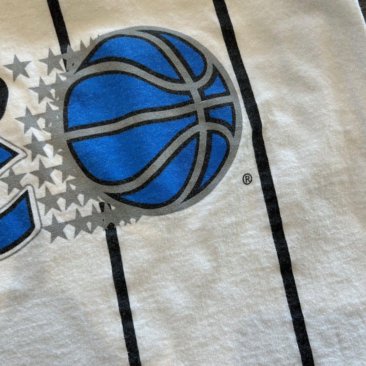 90's DELTA Orland Magic Budweiser Tシャツ NBA 白(XL)/B2078T-SO