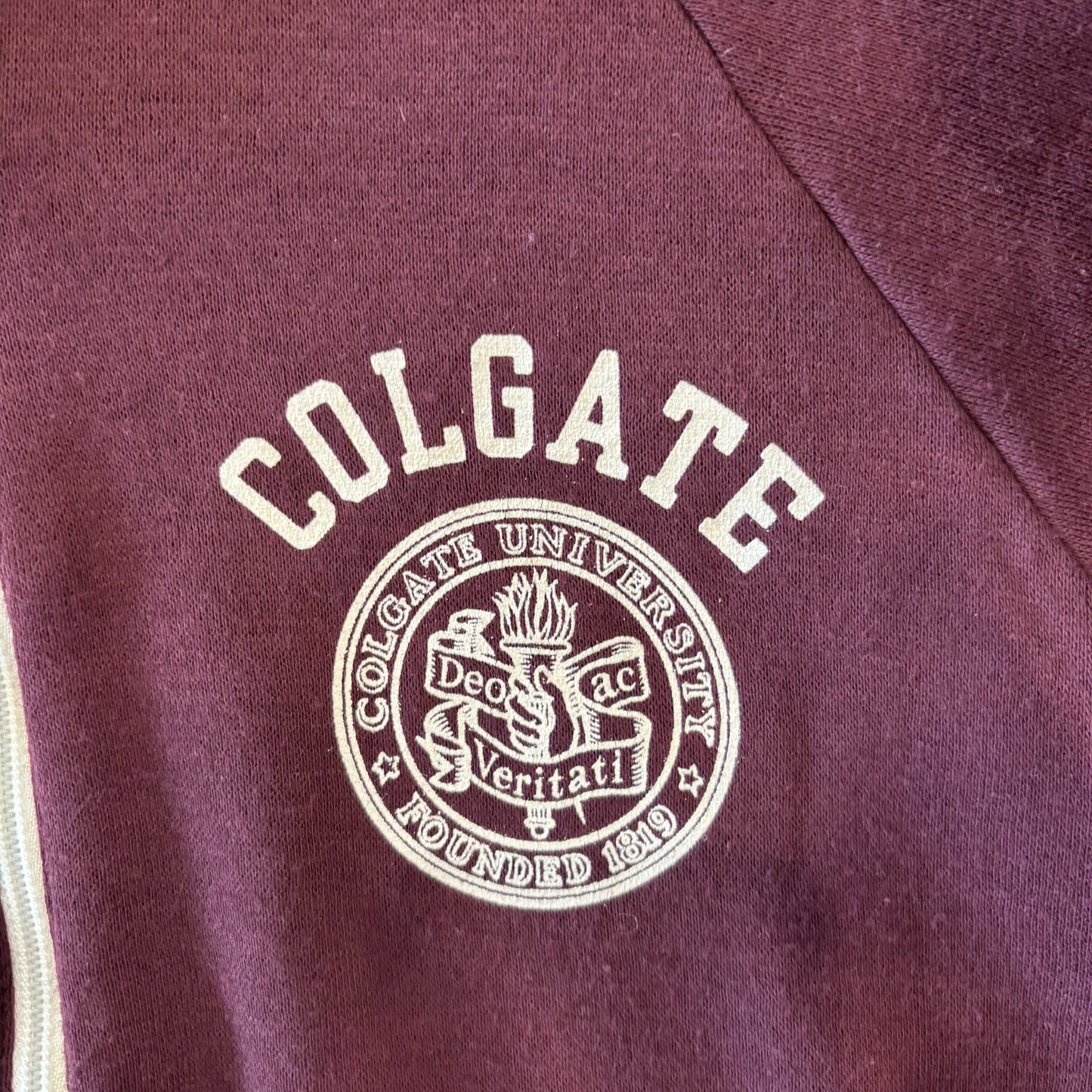 80's Campion COLGATE カレッジ トラックジャケット 赤 L /A1311J-SO