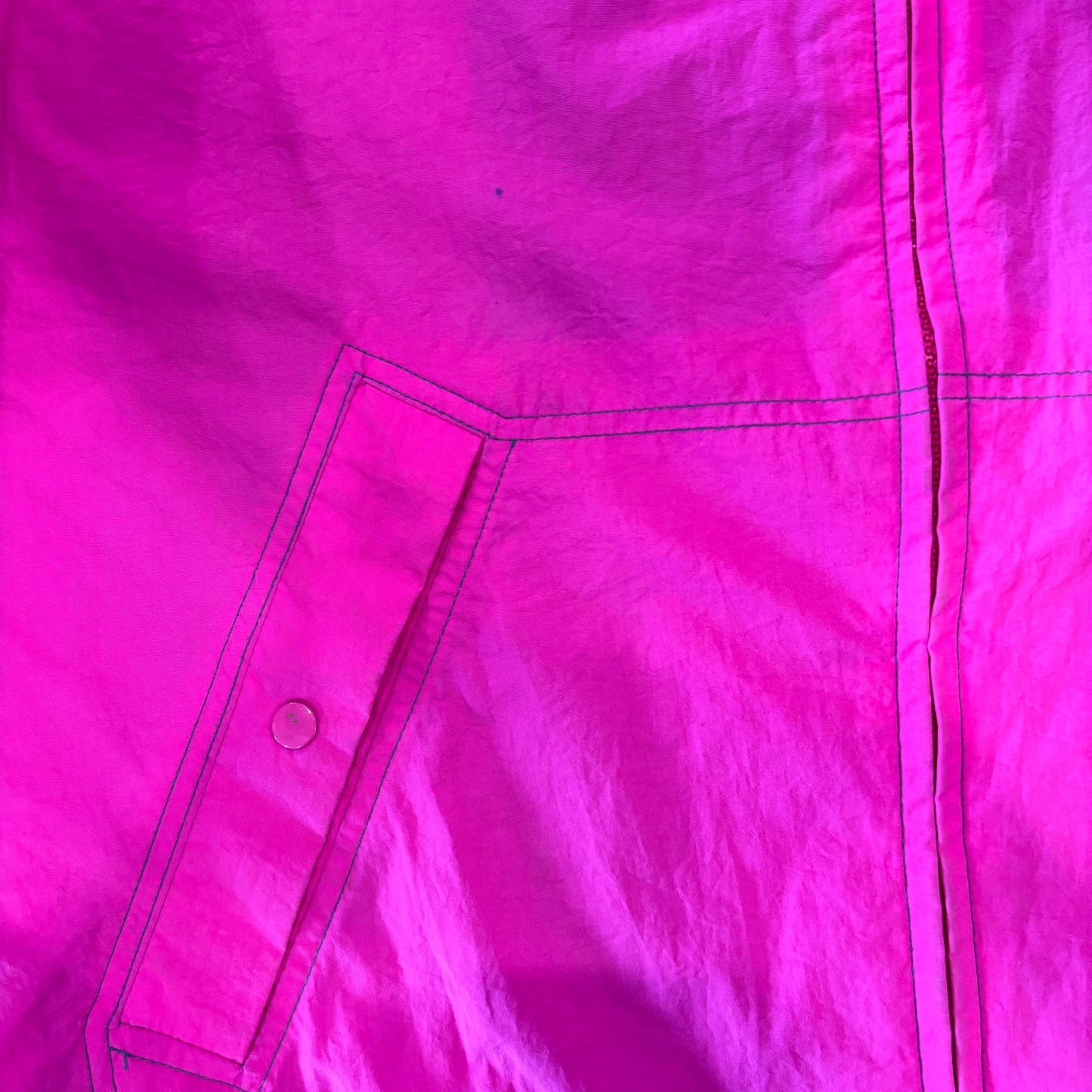 90's GAP ナイロンジップパーカー ピンク M /A1277J-SO