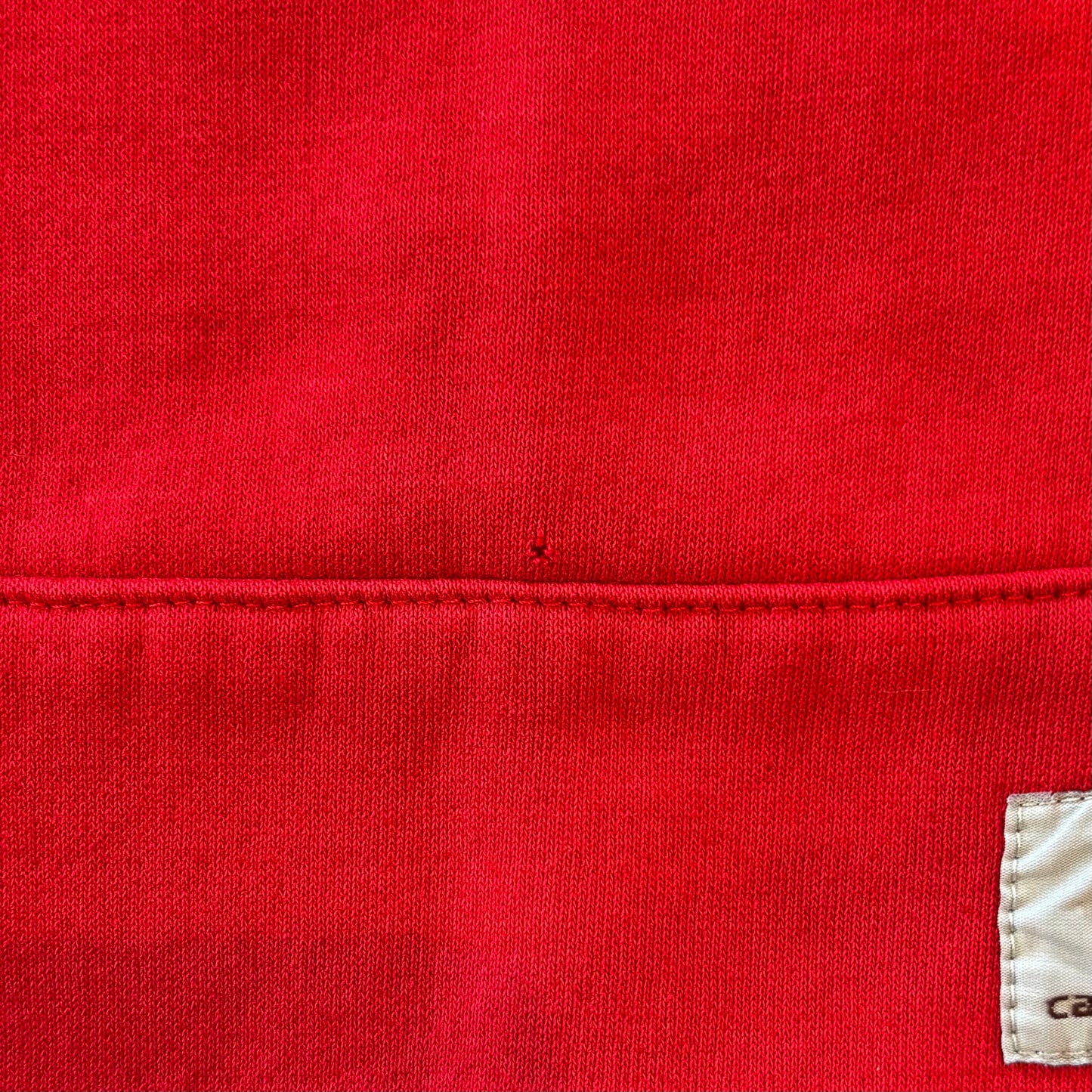 00's carhartt プルオーバーパーカー レッド (XL)/B0212S-SO