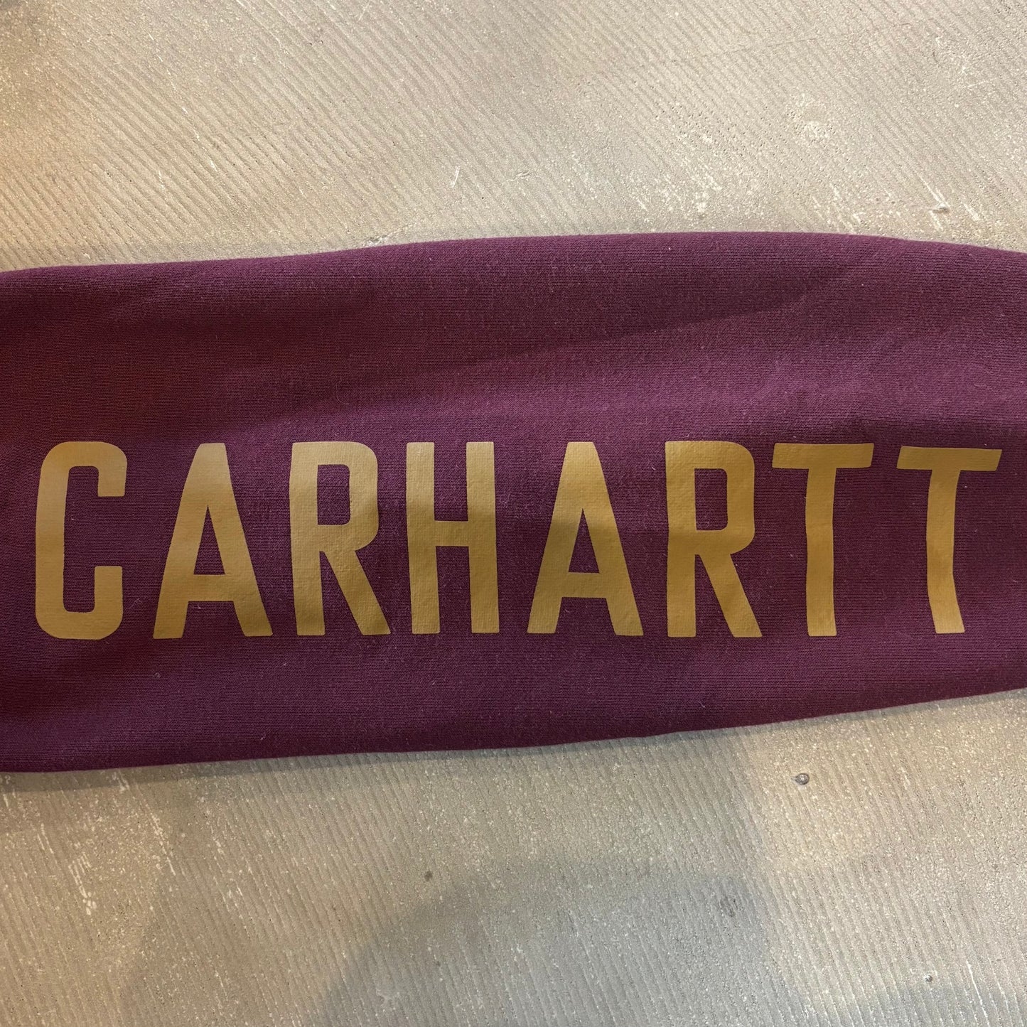 00's carhartt Loose Fit プルオーバーパーカー ワインレッド (M)/B0339S-SO
