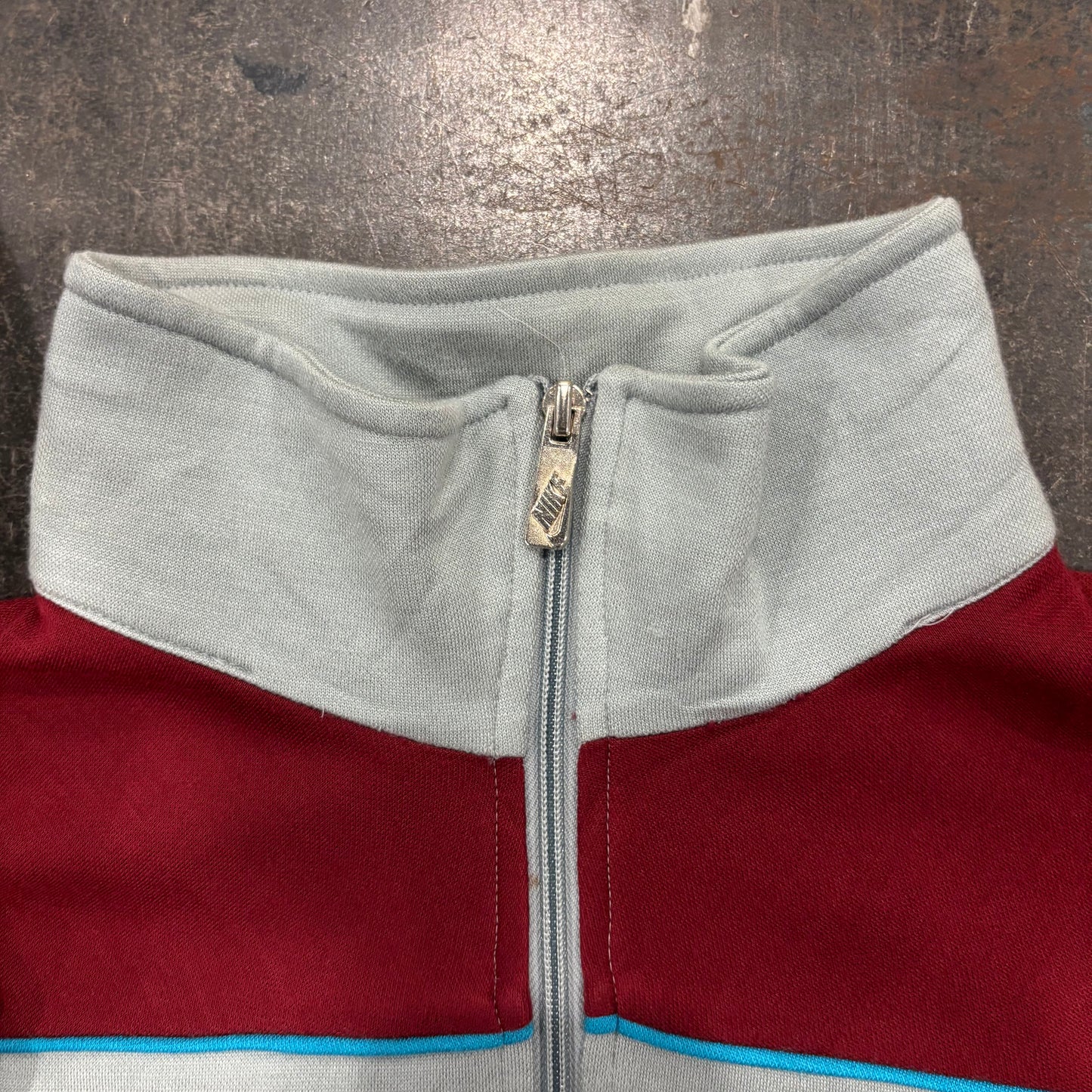 80's NIKE トラックジャケット グレー L /B0574J-SO