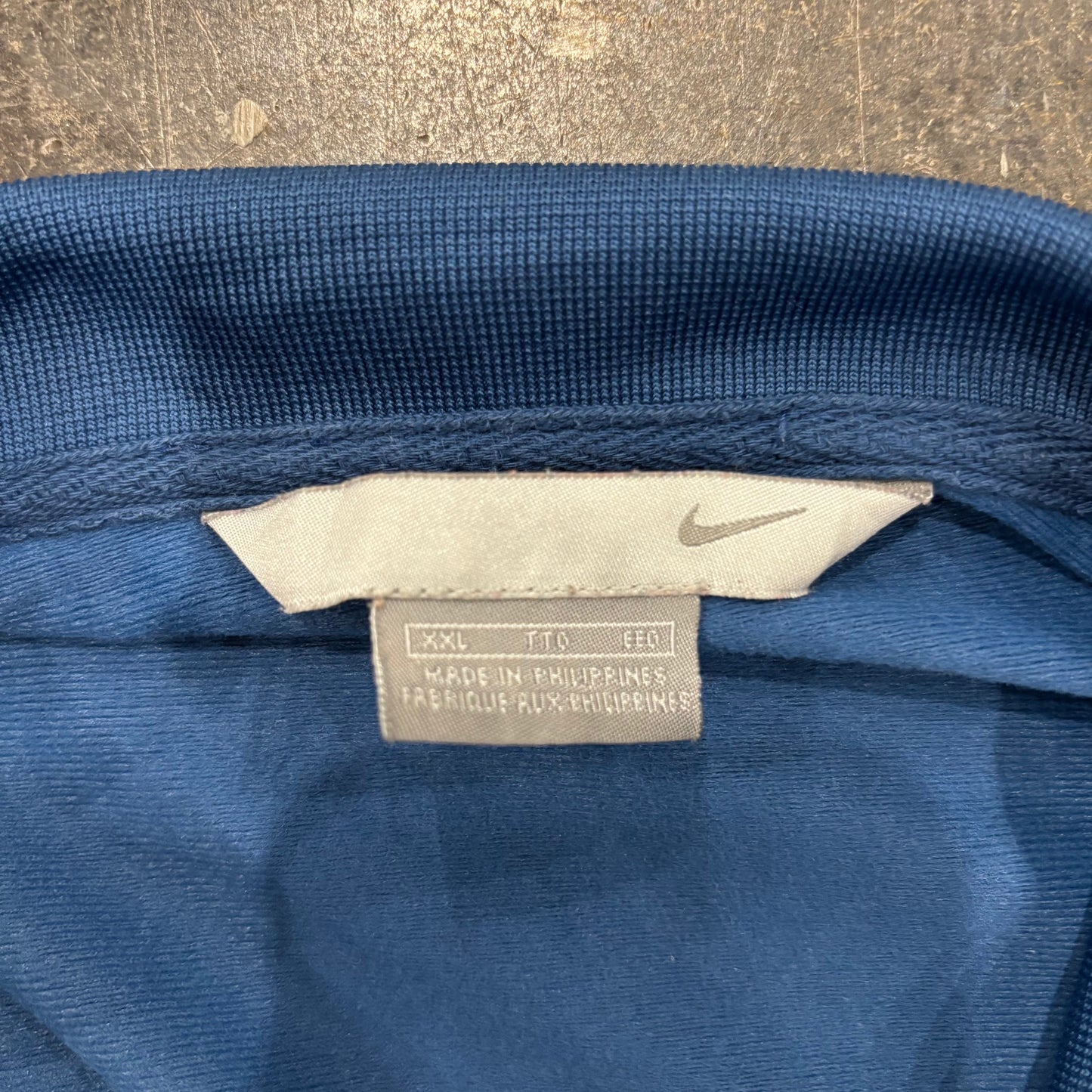 00's NIKE トラックジャケット 青 XXL /B3055J-SO