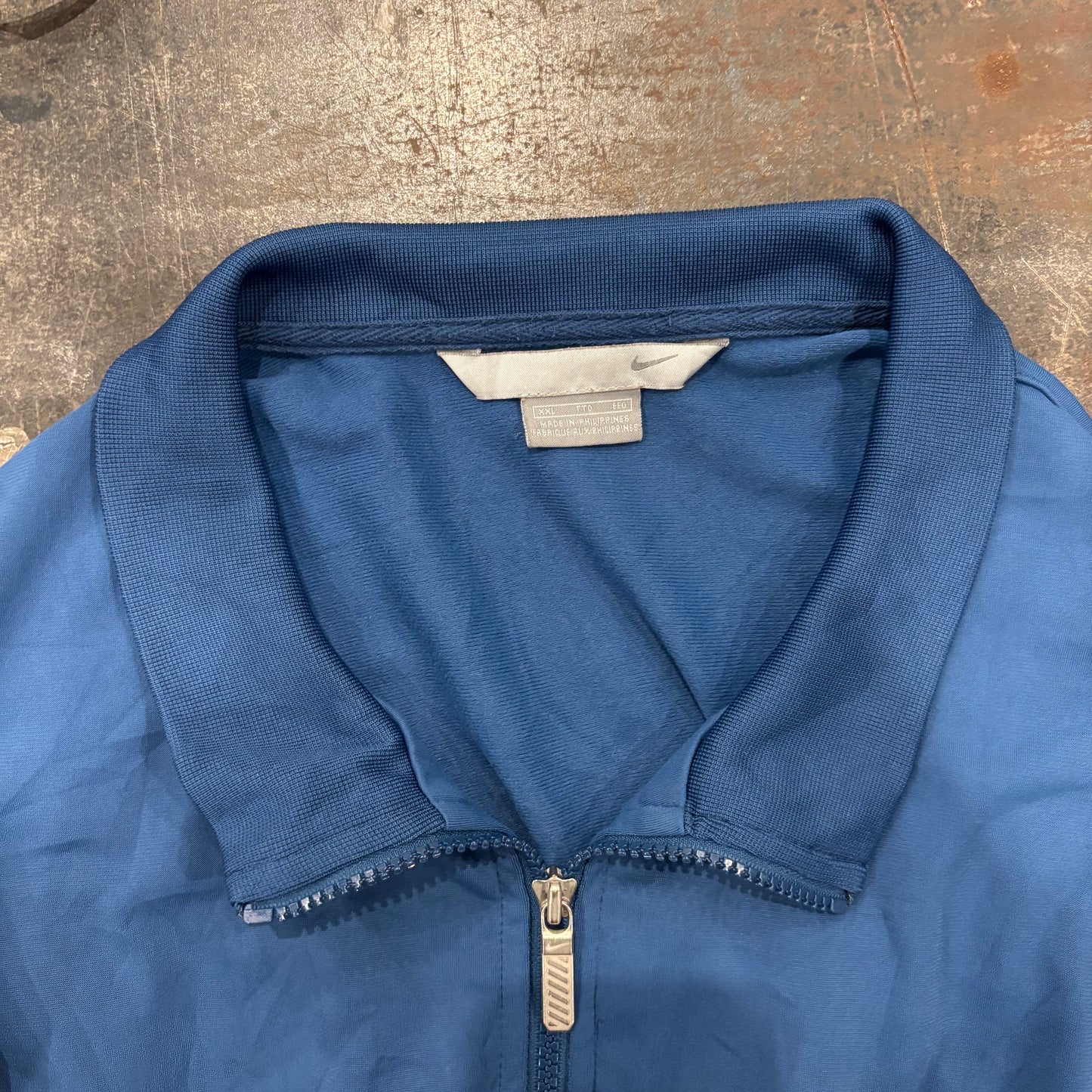 00's NIKE トラックジャケット 青 XXL /B3055J-SO
