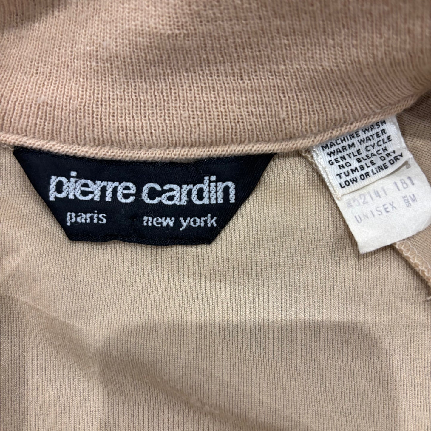 90's Pierre Cardin トラックジャケット ベージュ サイズ不明 /B2982J-SO