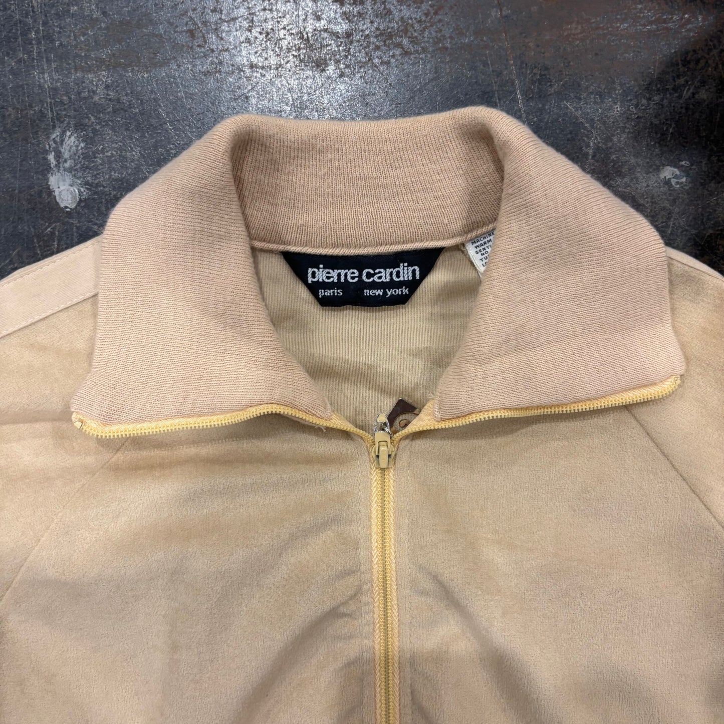 90's Pierre Cardin トラックジャケット ベージュ サイズ不明 /B2982J-SO