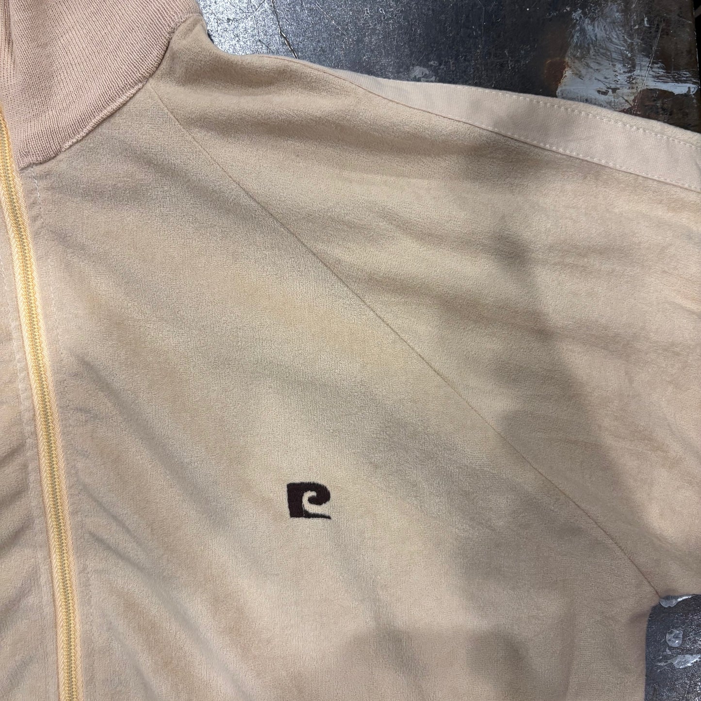90's Pierre Cardin トラックジャケット ベージュ サイズ不明 /B2982J-SO