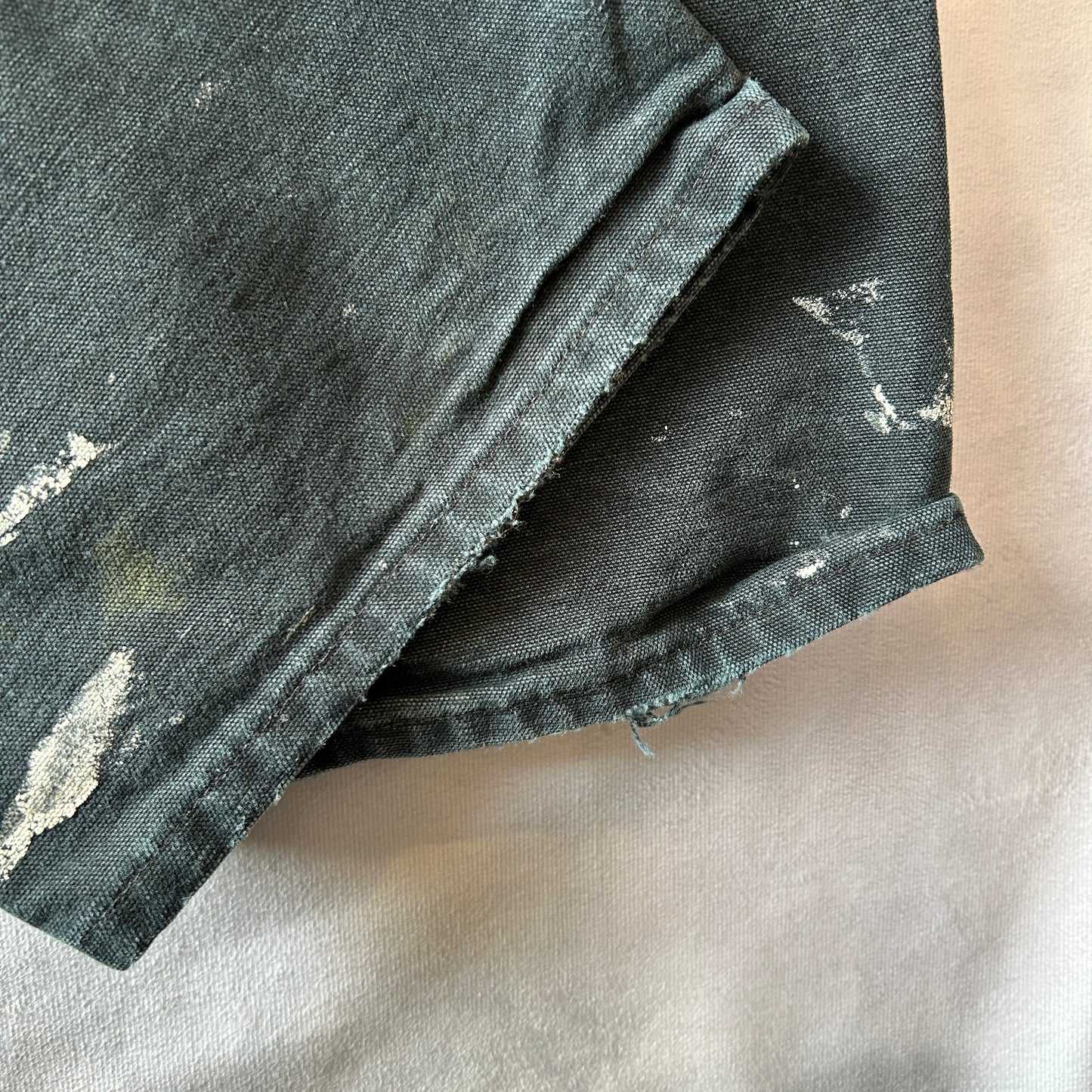 Carhartt カーハート ダブルニーワークパンツ ペンキ USA製 Loose Fit ブラック(36×30)/C0930P-SO