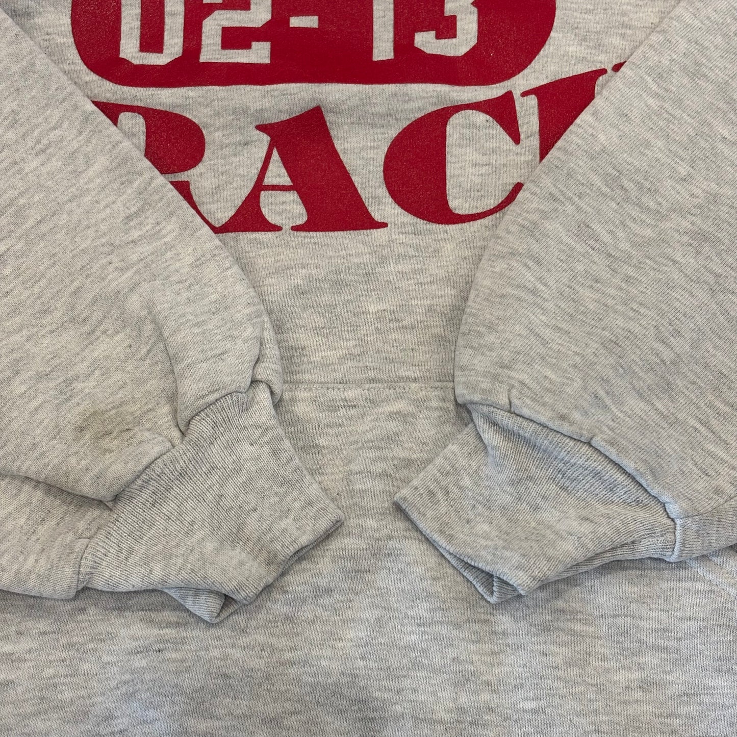 90's Russell Athletic LINCOLN TRACK フーディー グレー (L)/A5239S-OS