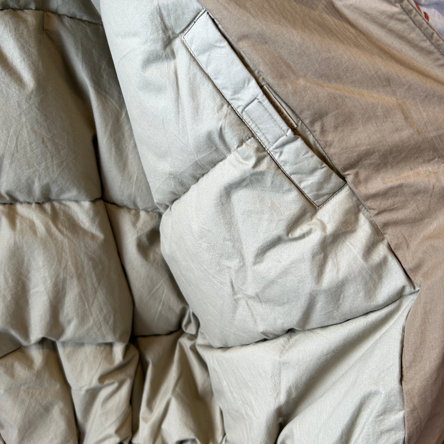 90's Polo by Ralph Lauren ラルフローレン A-1タイプ ダウンジャケット ベージュ(L)/A5271J-SO