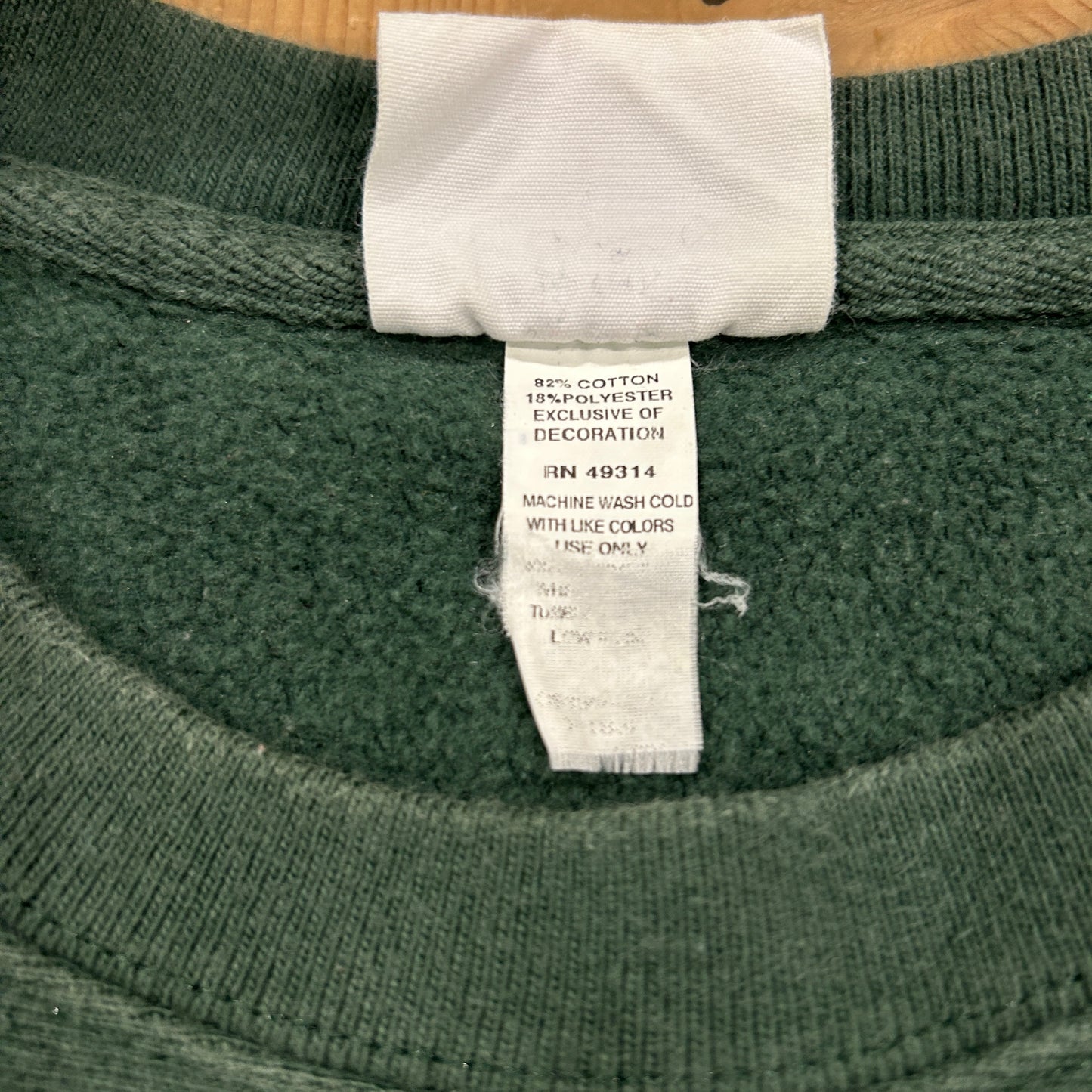 00's champion reverse weave "GEORGIA COLLEGE" チャンピオン リバースウィーブ グリーン (L)/A8089S-SO