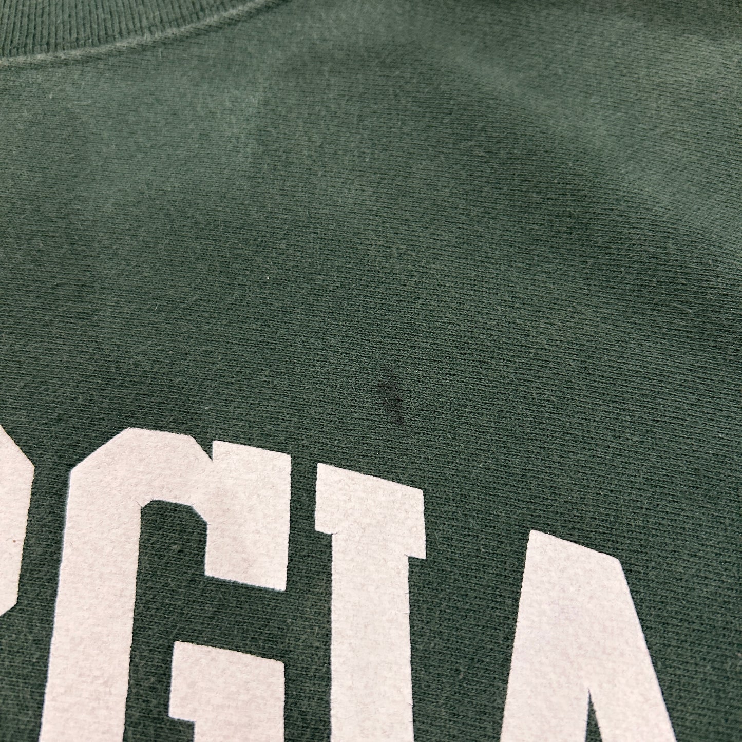 00's champion reverse weave "GEORGIA COLLEGE" チャンピオン リバースウィーブ グリーン (L)/A8089S-SO