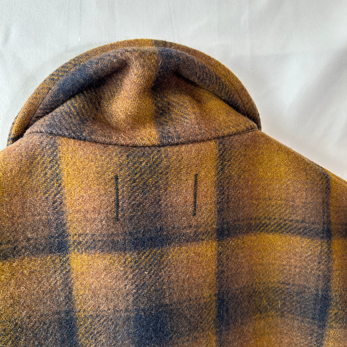 70's Pendleton ペンドルトン ウールジャケット オンブレチェック ブラウン(M)/C1718J-SO
