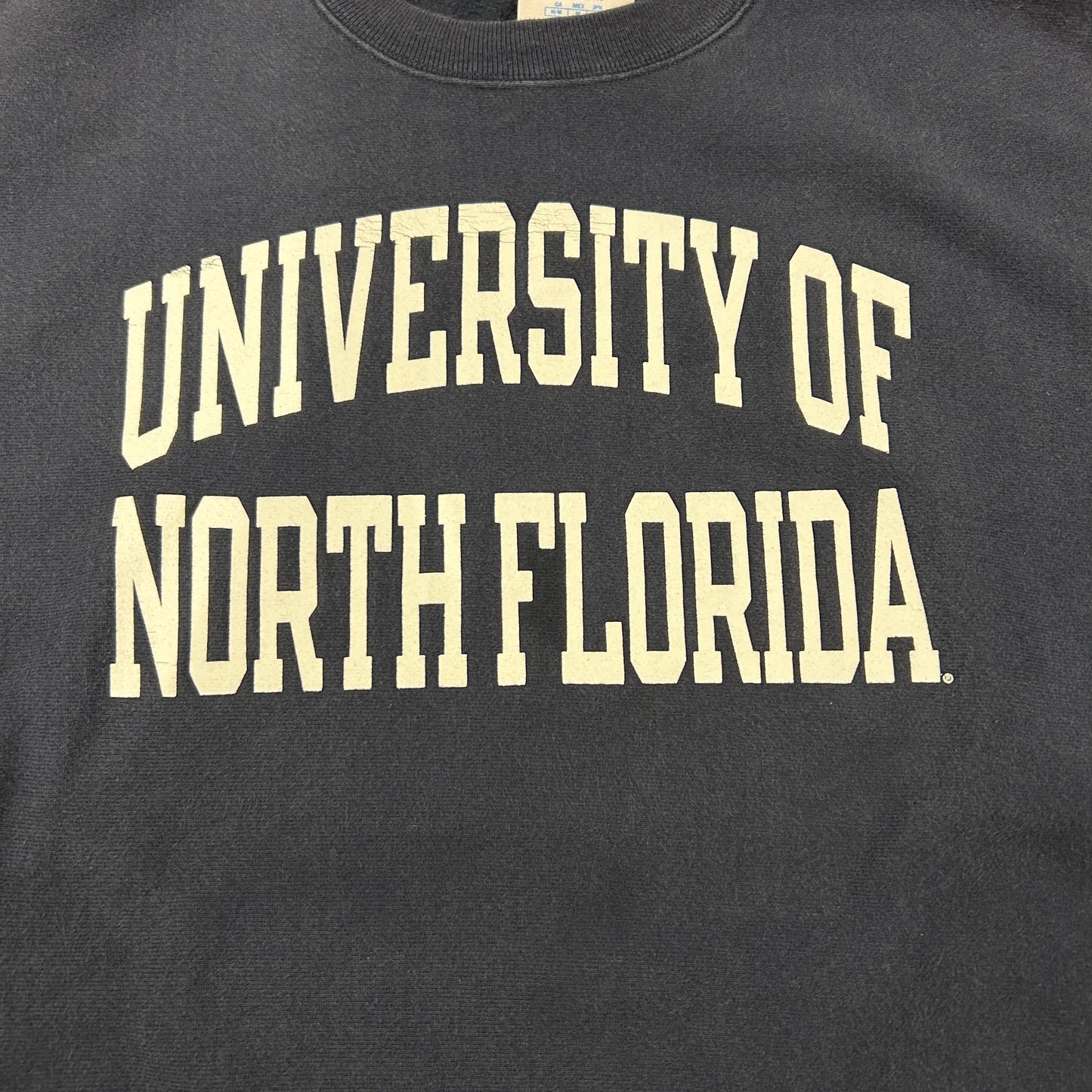 00's champion reverse weave "UNIVERSITY OF NORTH FLORIDA" チャンピオン リバースウィーブ ダークネイビー (M)/A8088S=SO